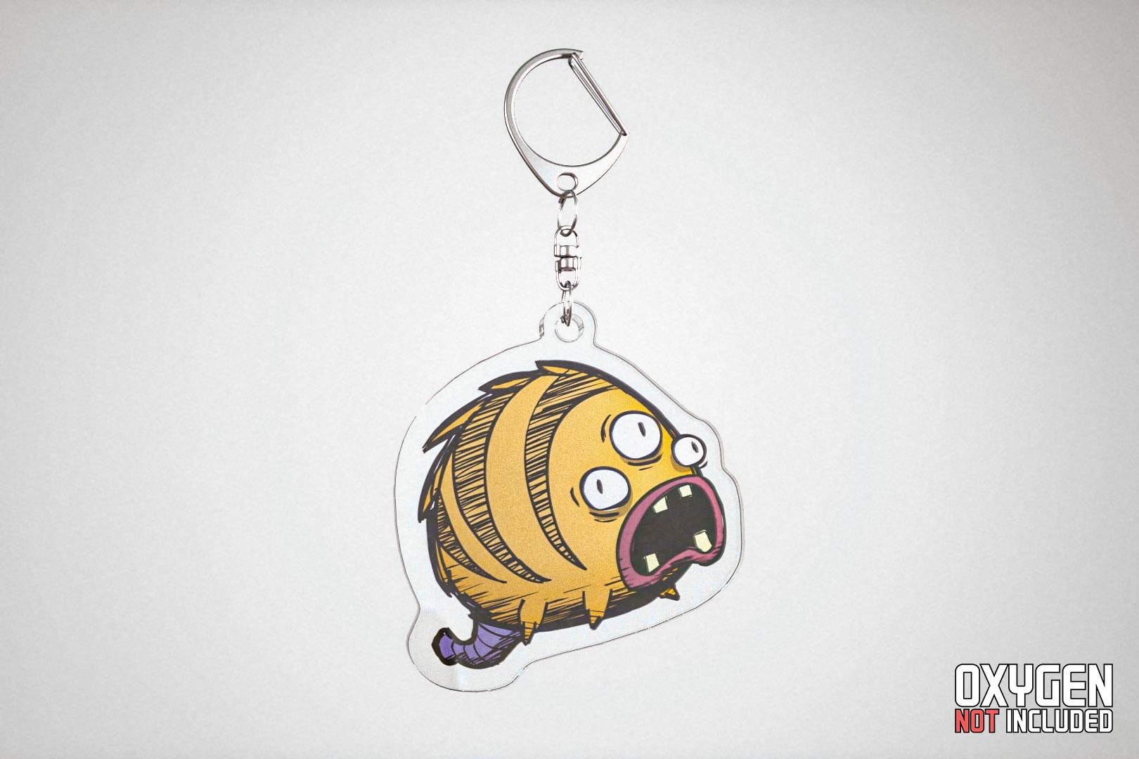 Oxygen Not Included: Puft Acrylic Keychain Charm