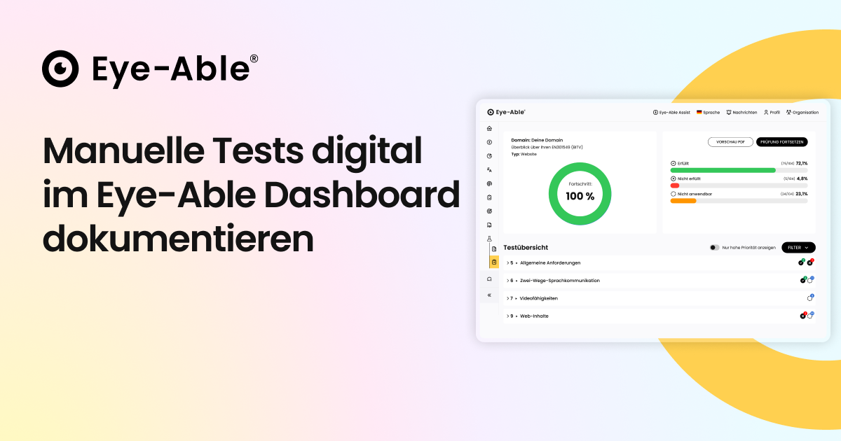 Digitally documenting manual accessibility testing: Holistic inclusion ...