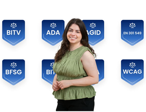 Accessibility compliance badges and standards overview