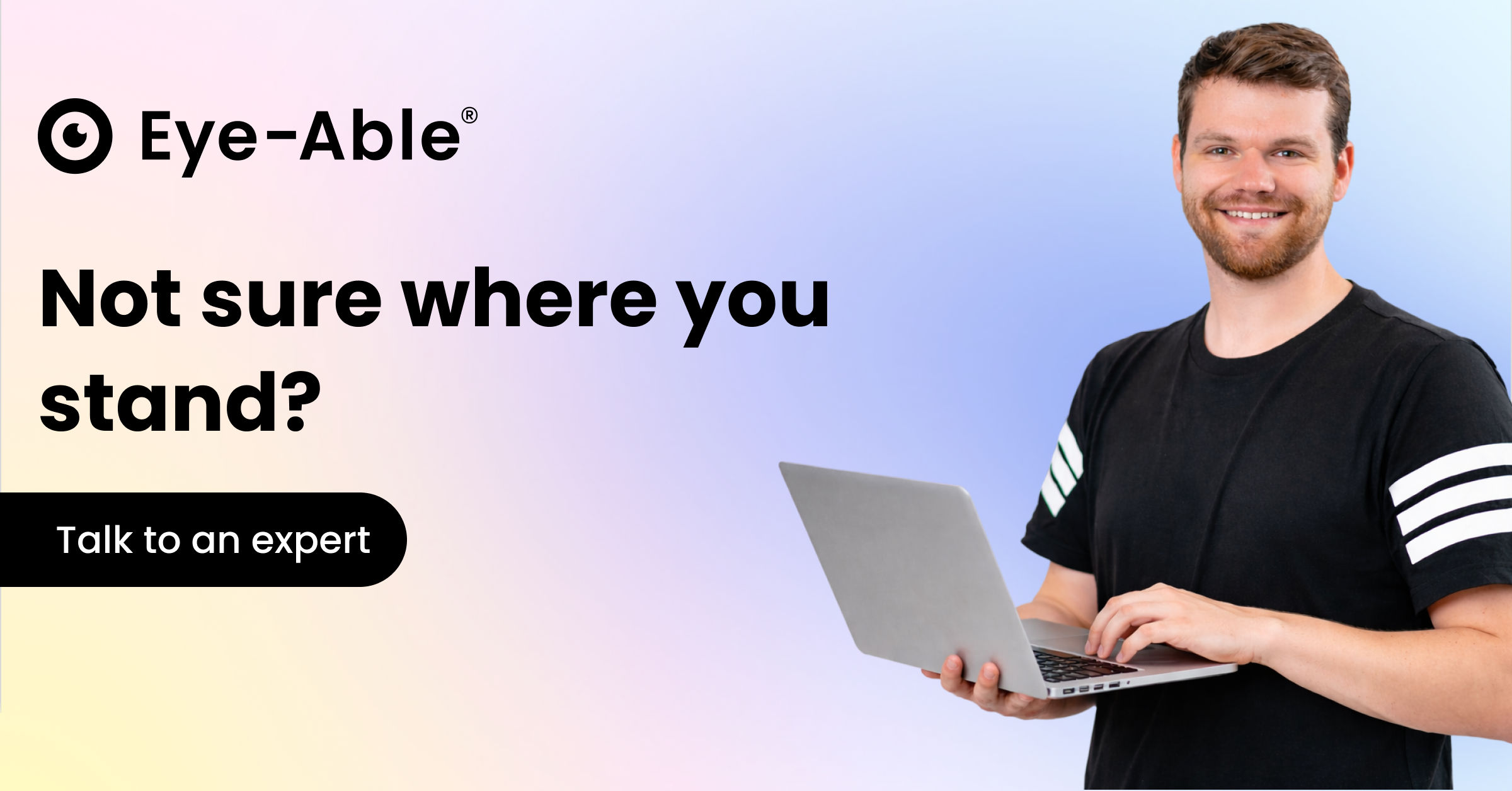 Banner leading to expert call