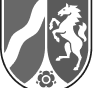 the logo of the federal state of North Rhine-Westphalia