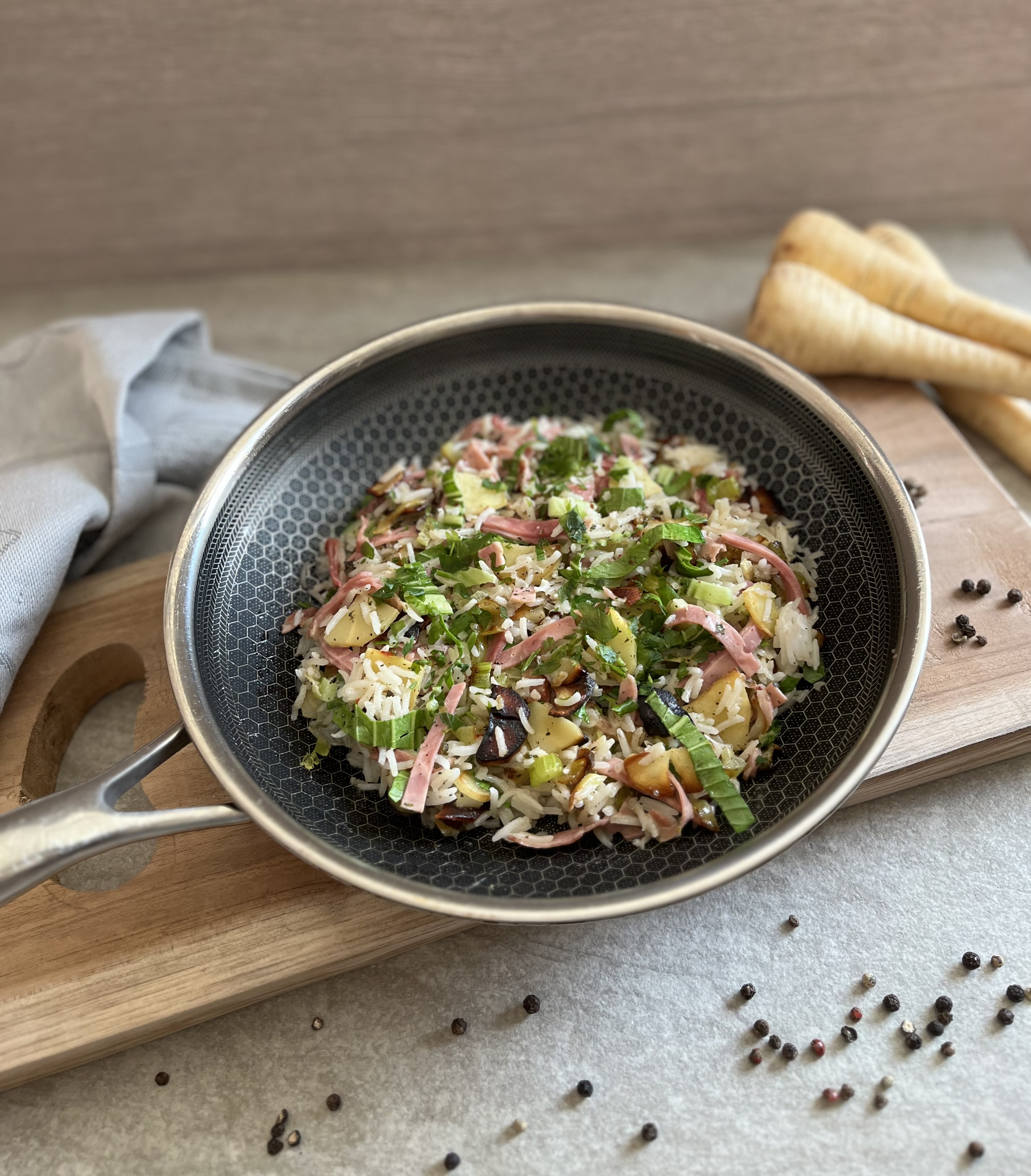 Gemüsereis mit Schinken | Marions Kochecke Gemüsereis mit Schinken | Marions Kochecke