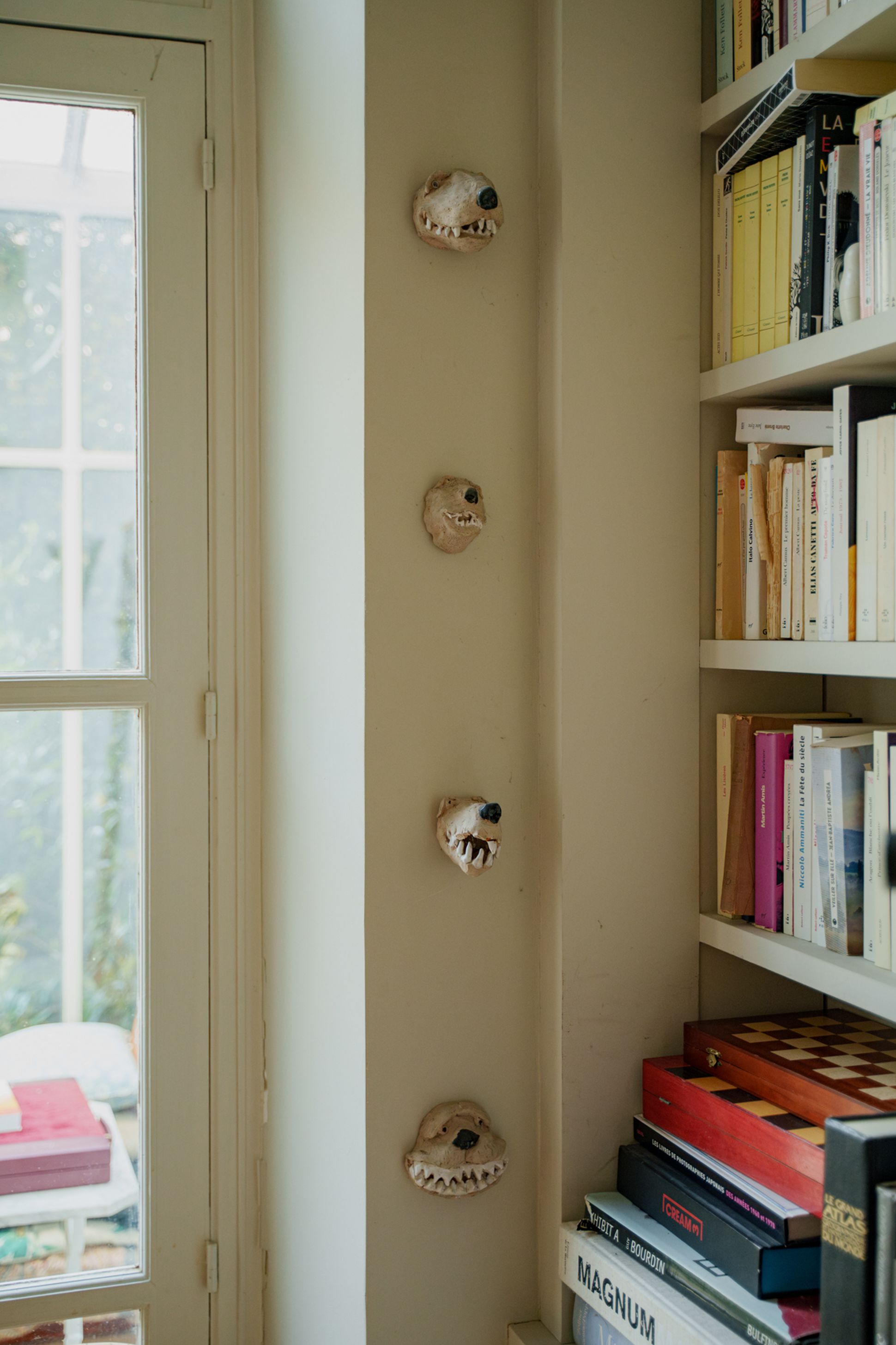 Alexandra Sprung chez elle en famille à Paris