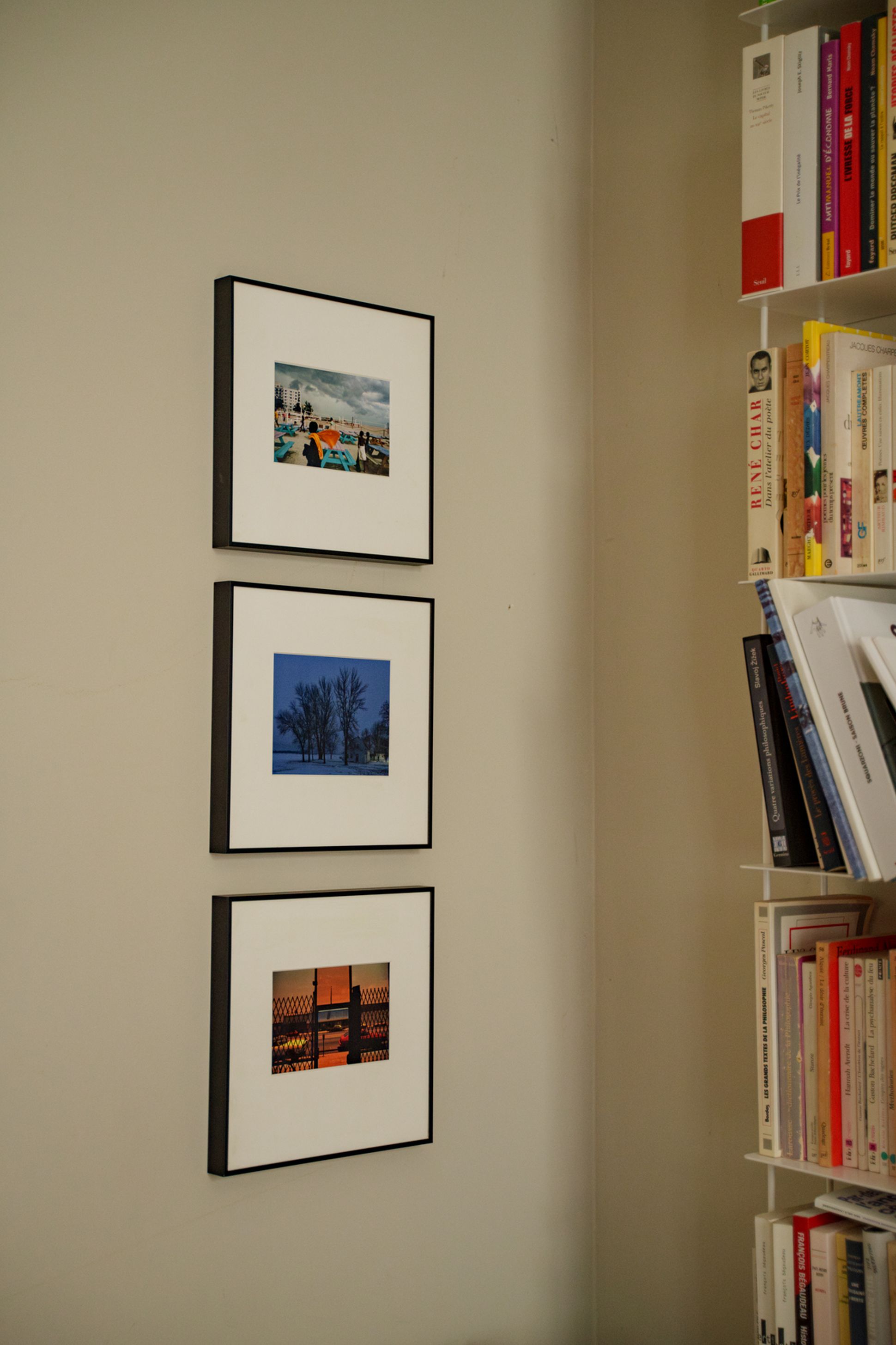 Alexandra Sprung chez elle en famille à Paris