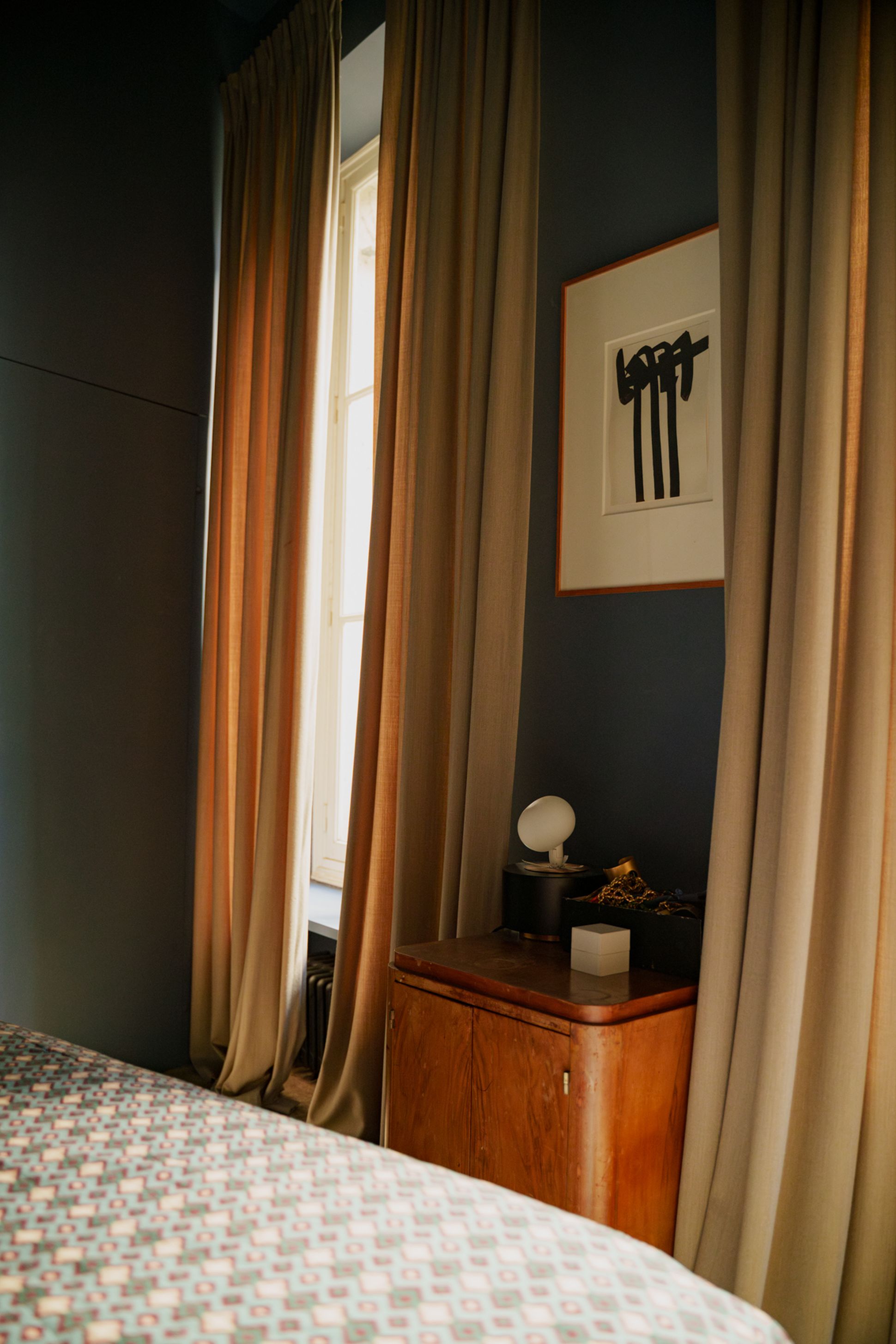 Alexandra Sprung chez elle en famille à Paris