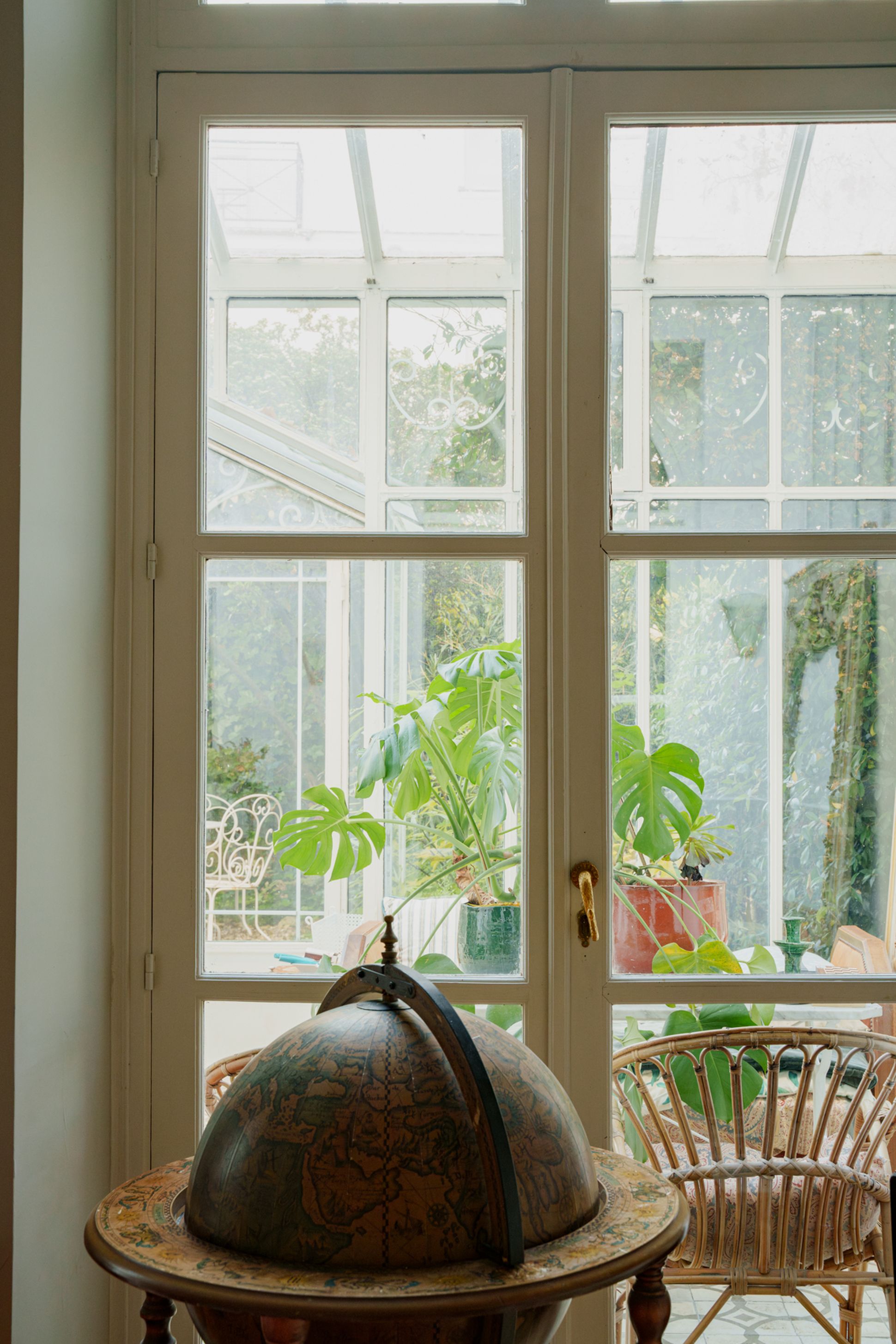 Alexandra Sprung chez elle en famille à Paris