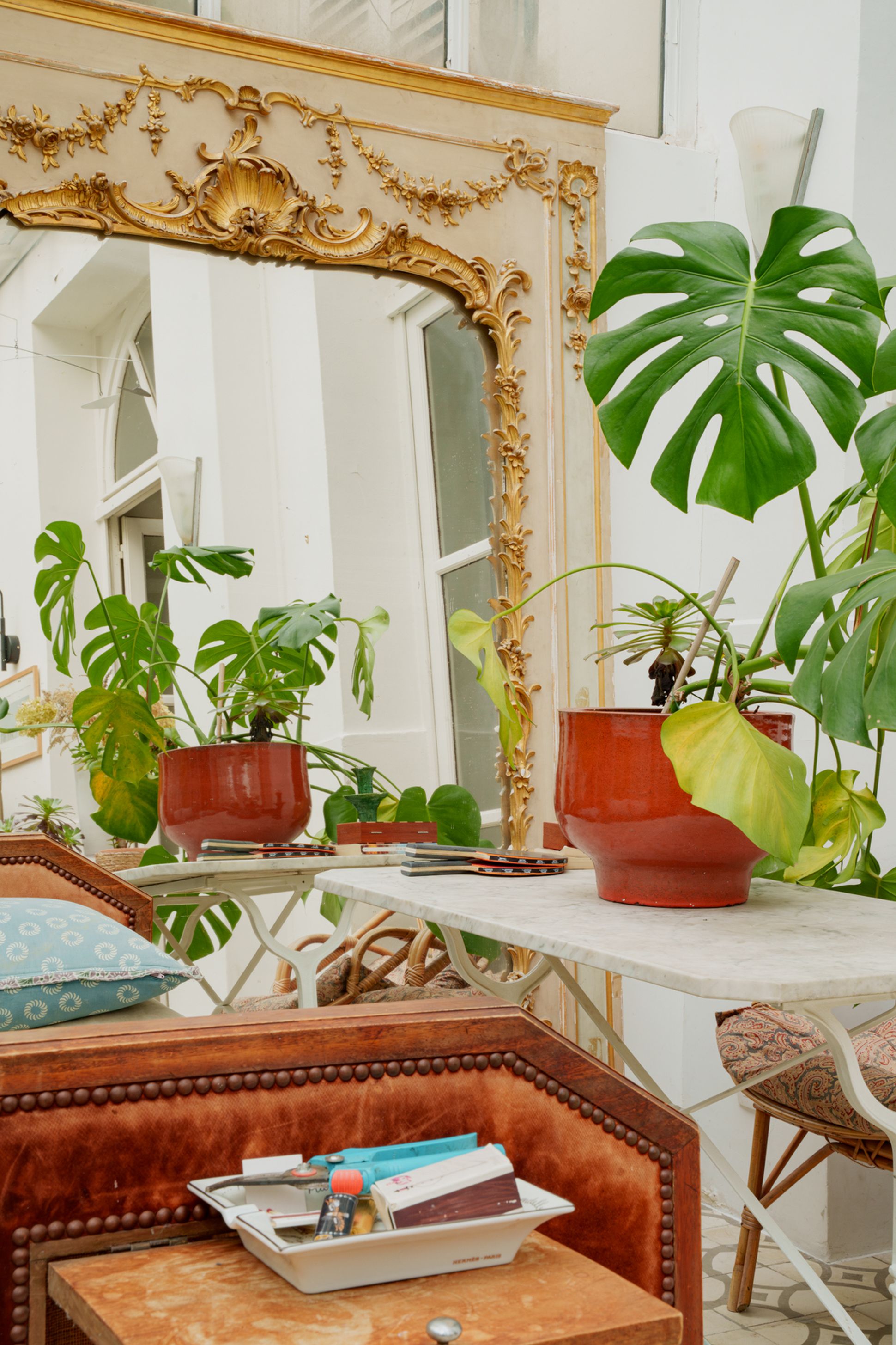 Alexandra Sprung chez elle en famille à Paris