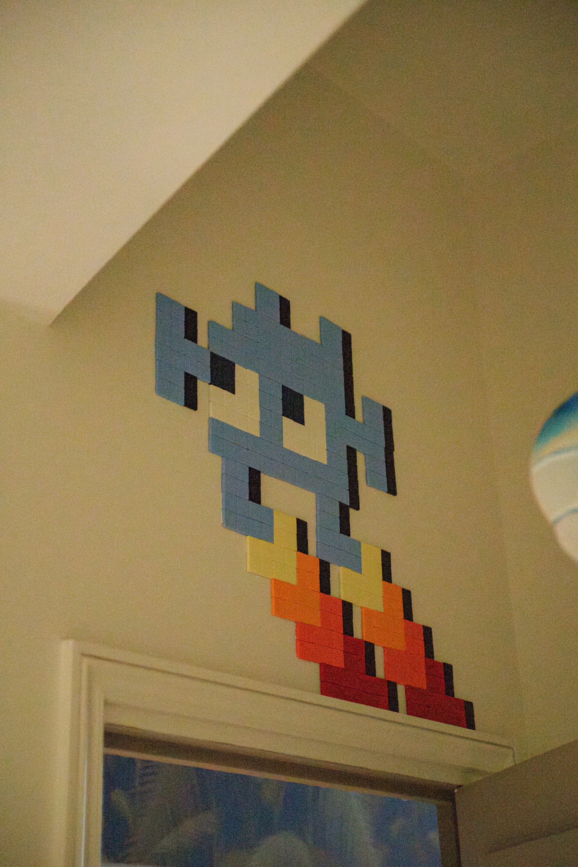 Alexandra Sprung chez elle en famille à Paris