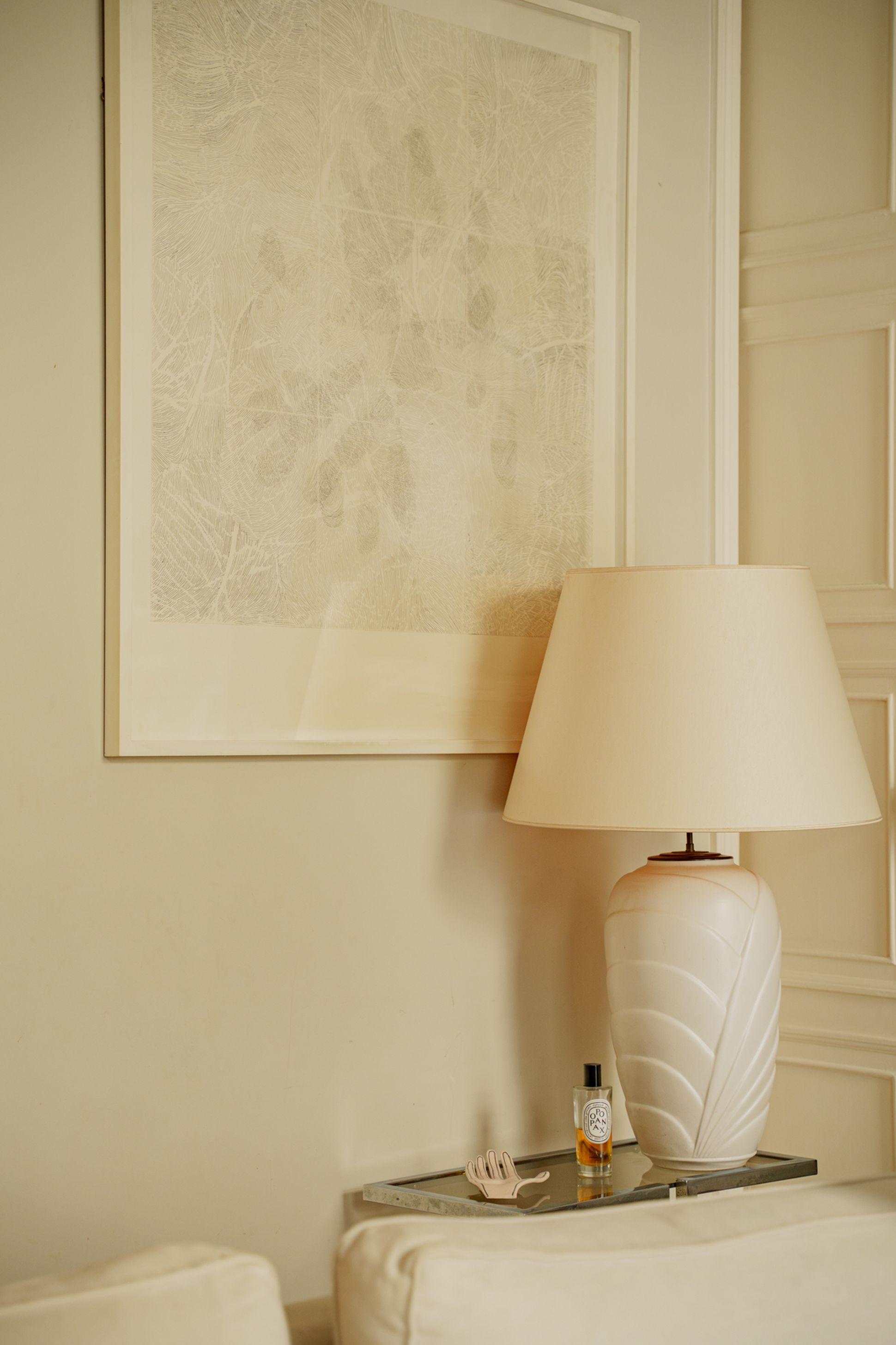 Alexandra Sprung chez elle en famille à Paris