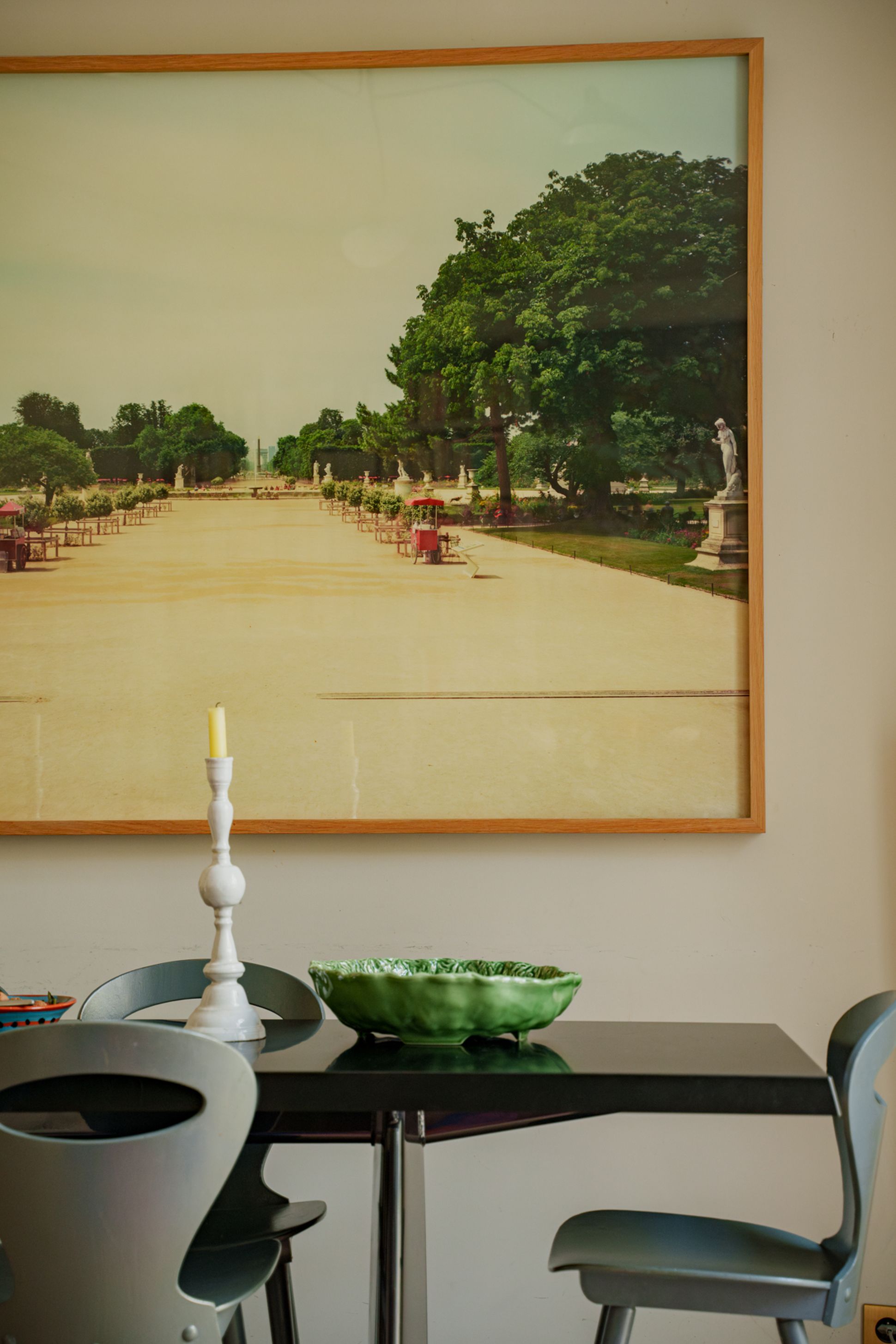 Alexandra Sprung chez elle en famille à Paris