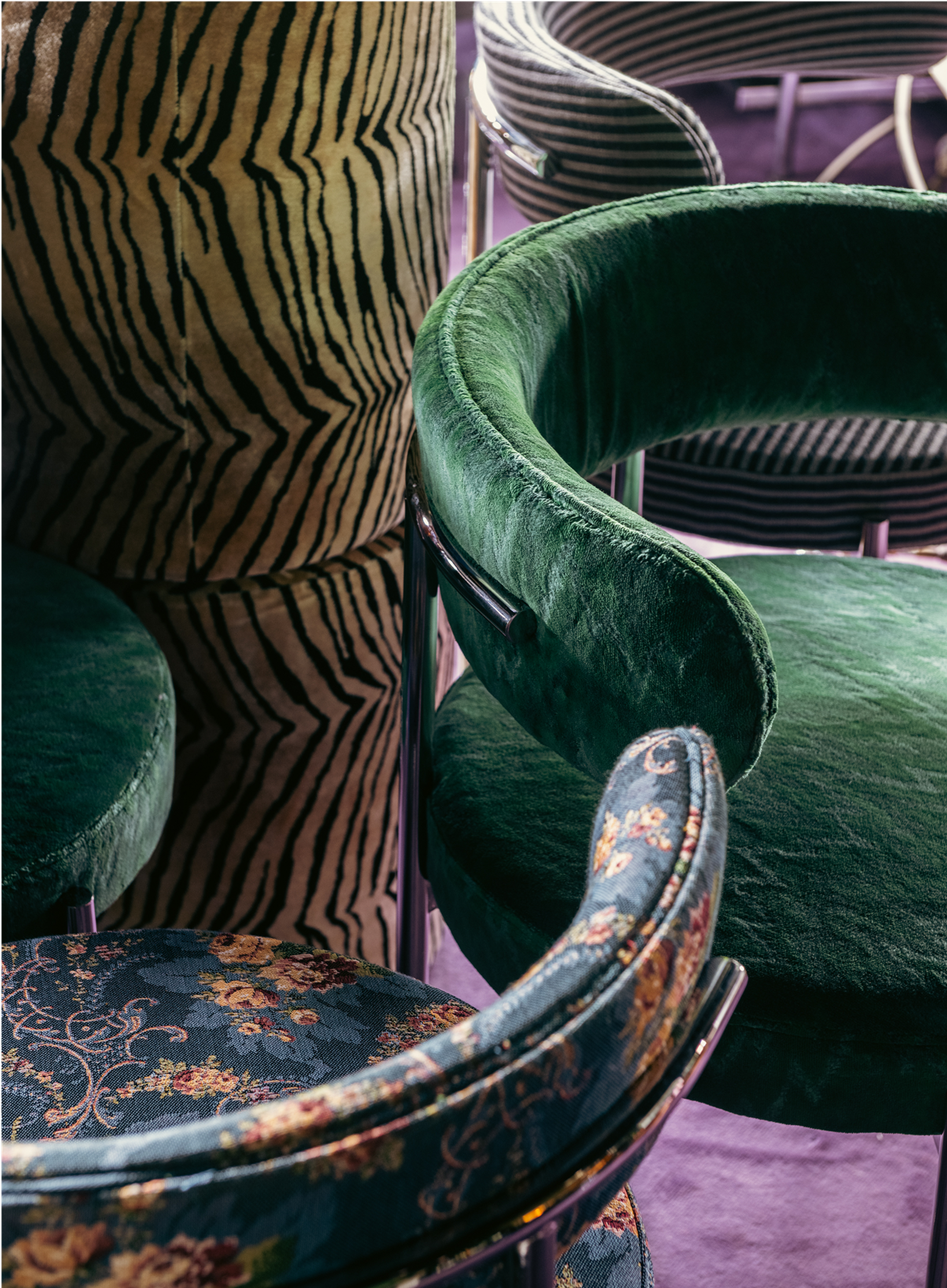 Libera velours vert