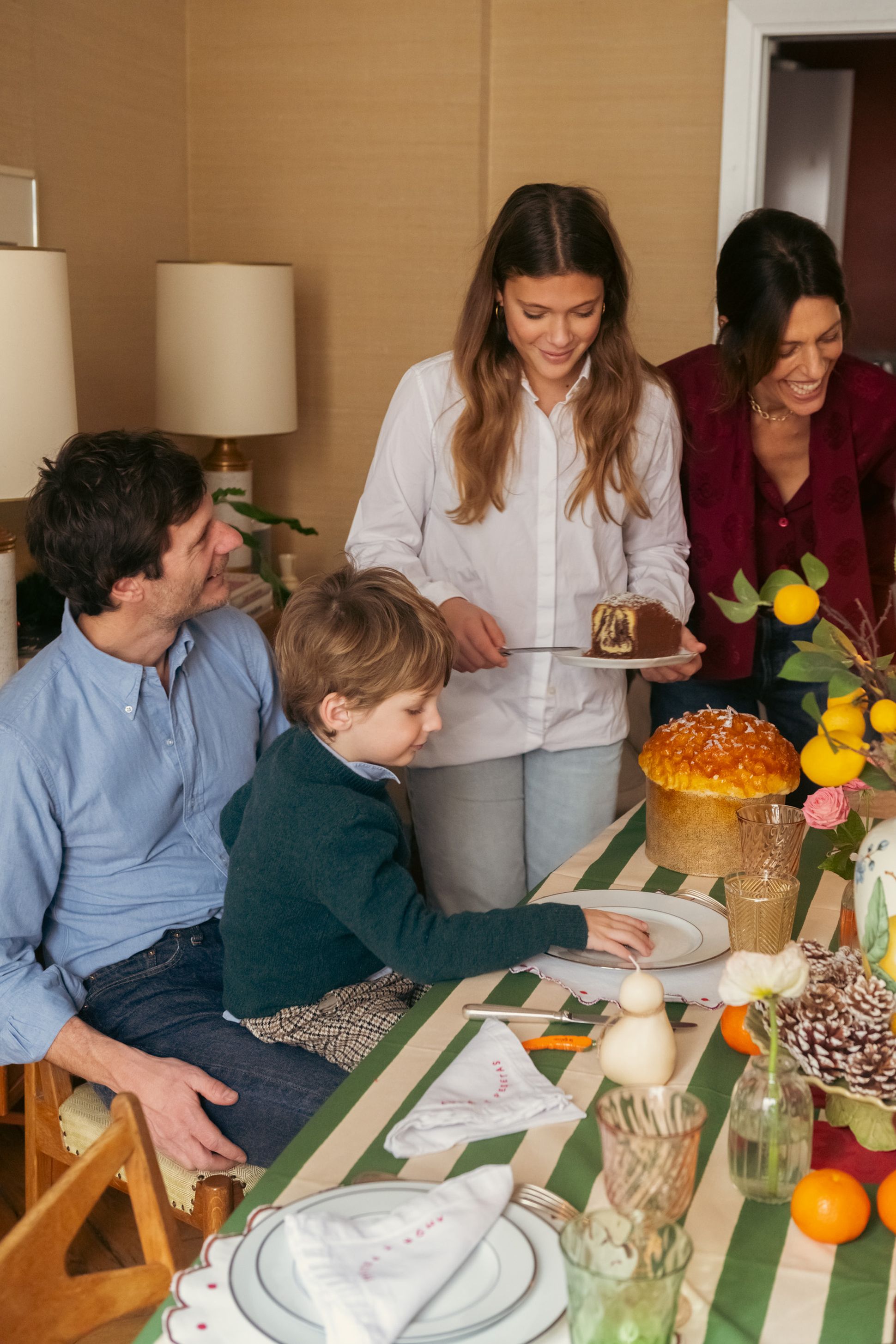 Noël parisien en famille, chez Audrey Poux