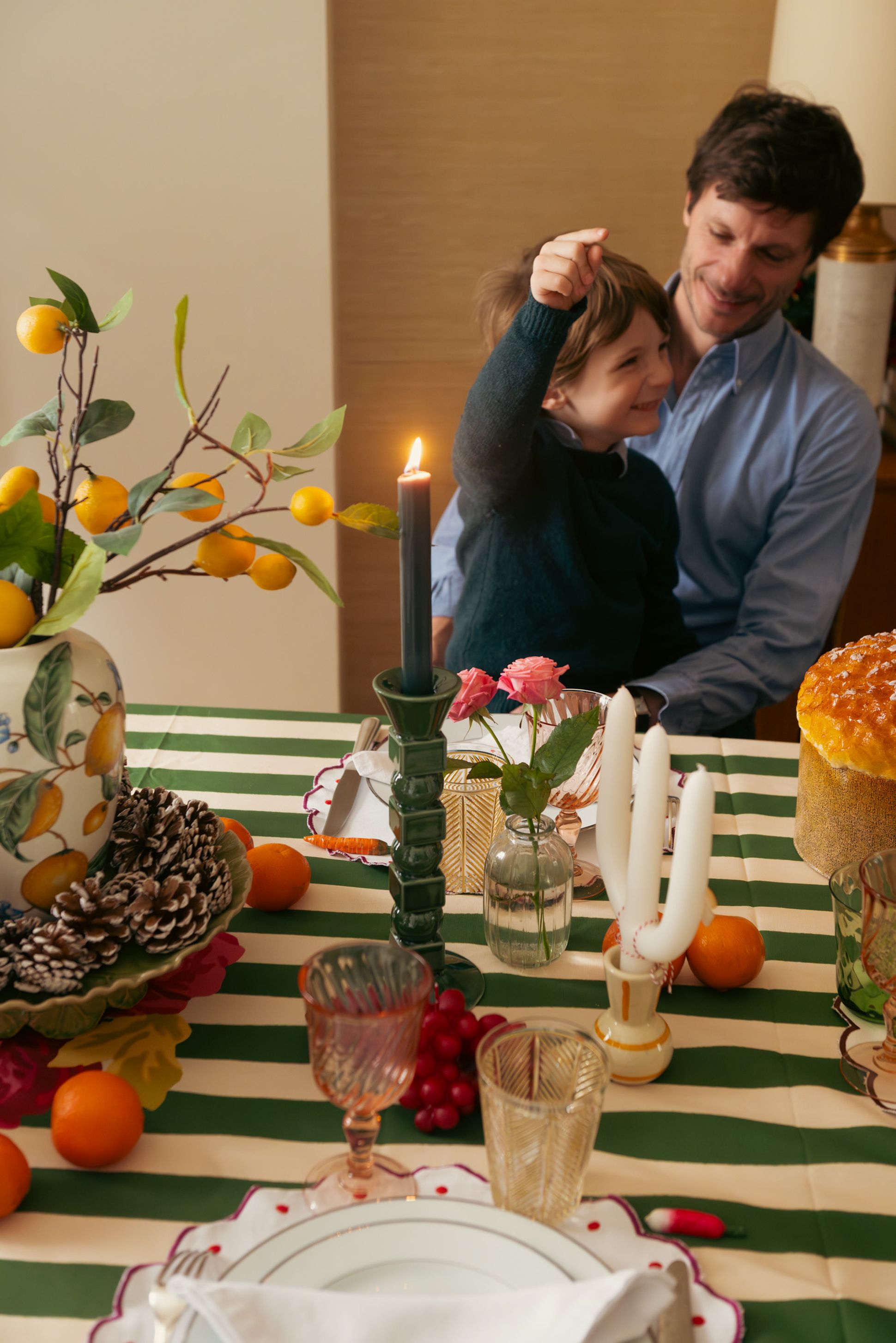 Noël parisien en famille, chez Audrey Poux