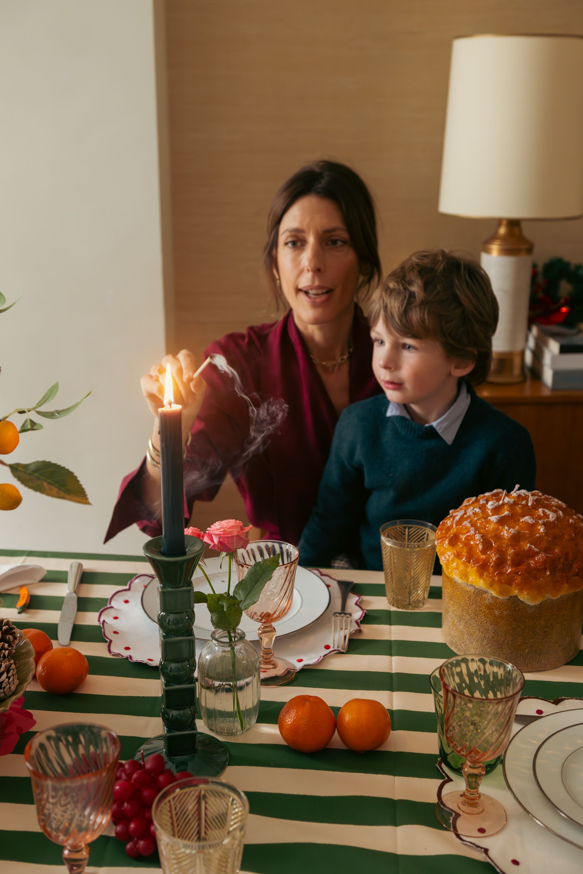 Noël parisien en famille, chez Audrey Poux