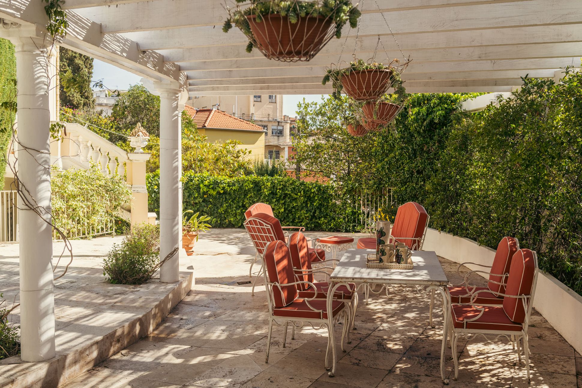 La terrasse des Chenel à Nice