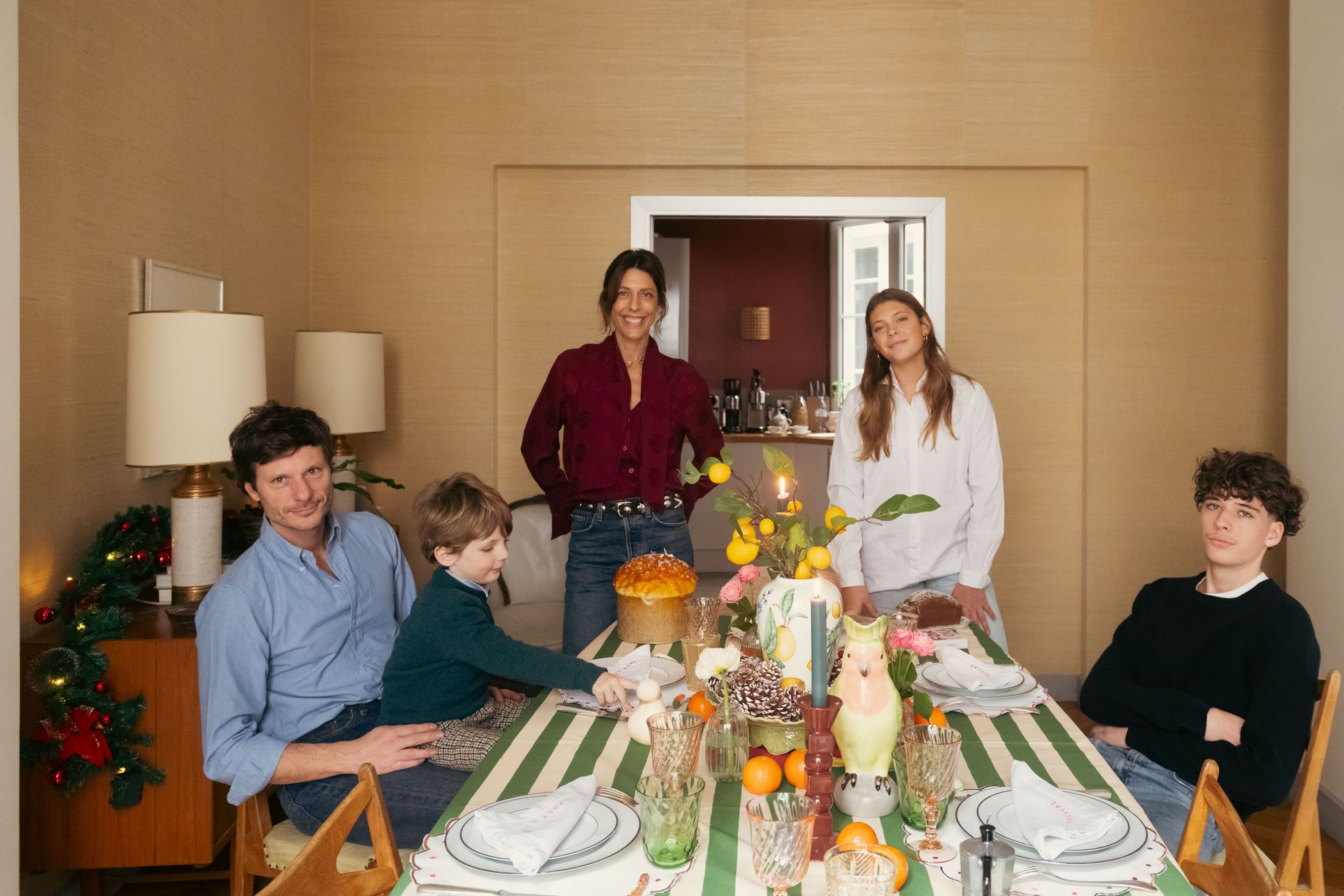 Noël parisien en famille, chez Audrey Poux