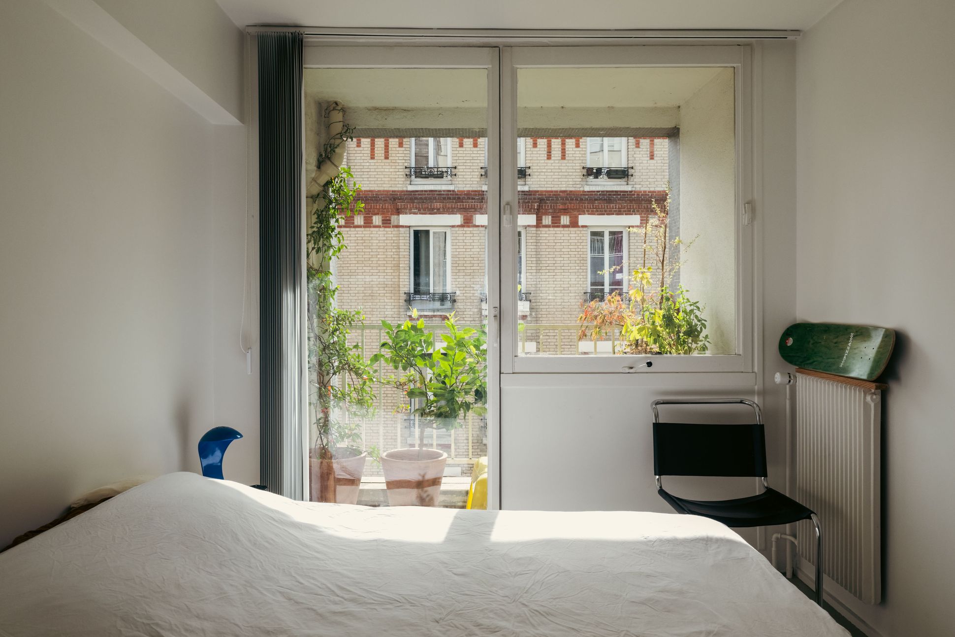 Camille Marchal et Anthony Salomon chez eux à Paris