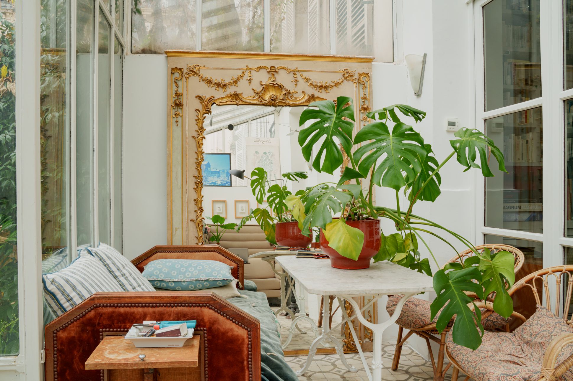 Alexandra Sprung chez elle en famille à Paris