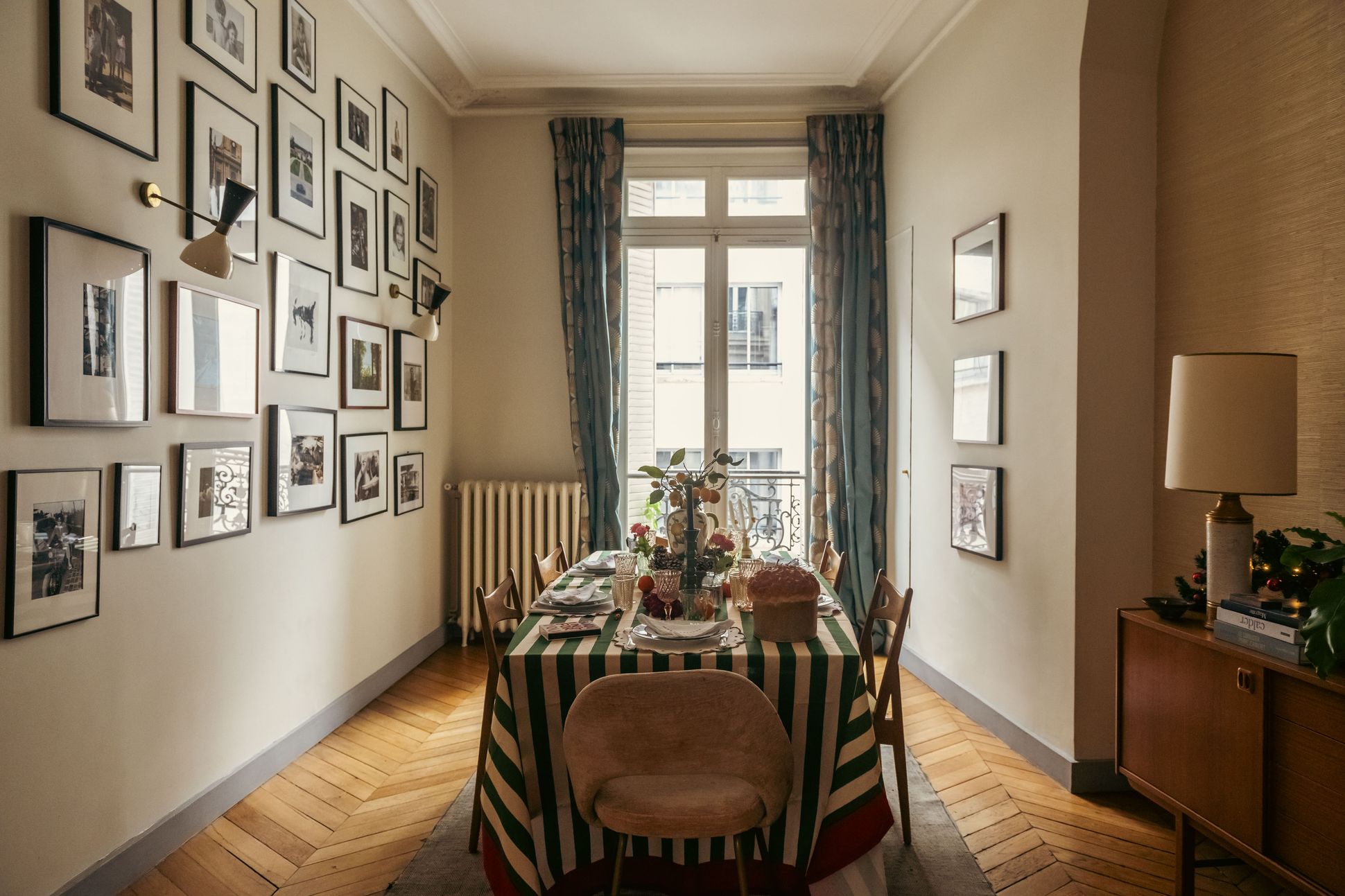 Noël parisien en famille, chez Audrey Poux