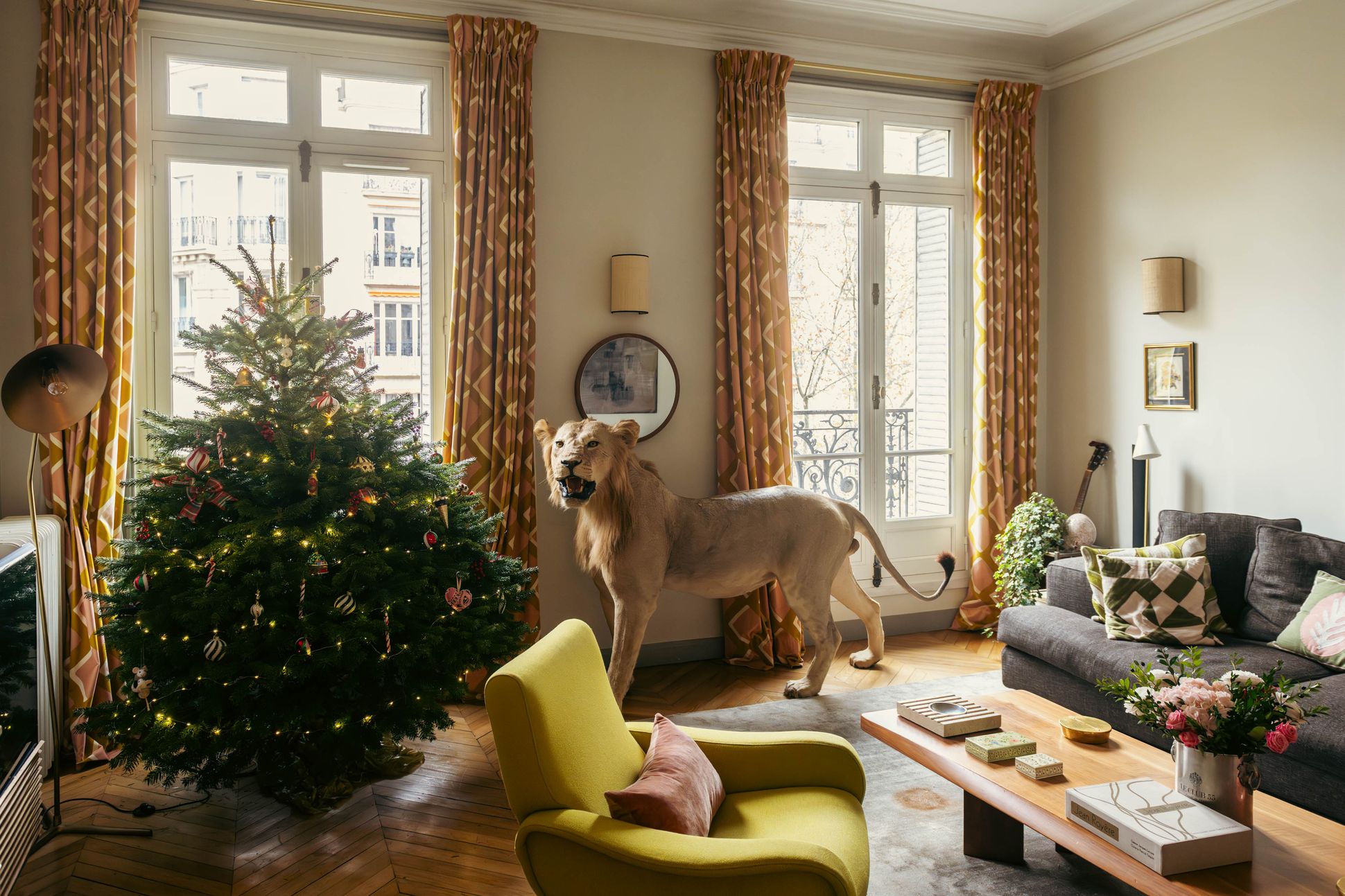 Noël parisien en famille, chez Audrey Poux