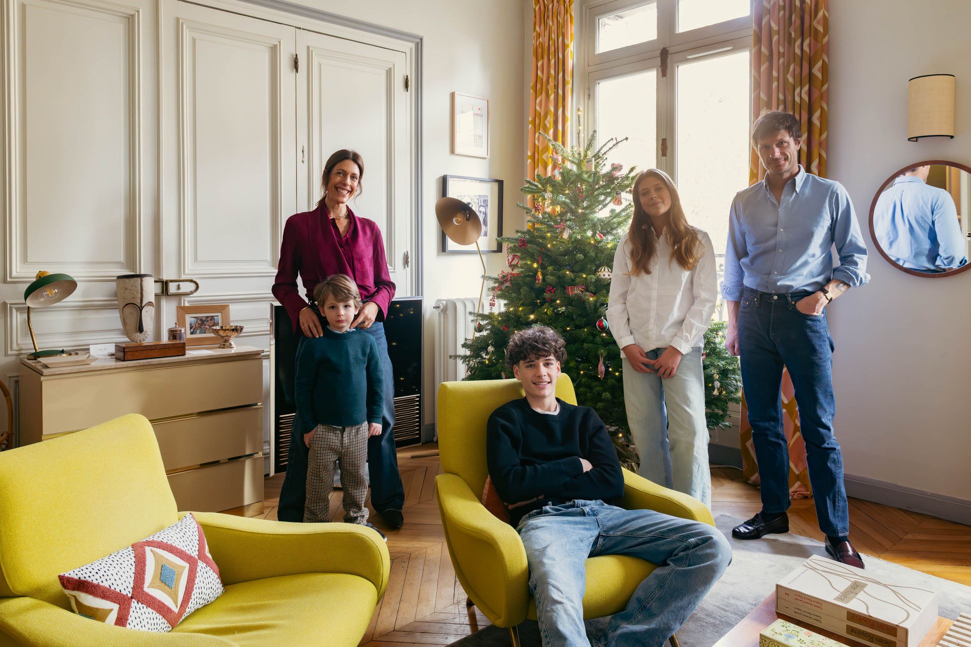 Noël parisien en famille, chez Audrey Poux