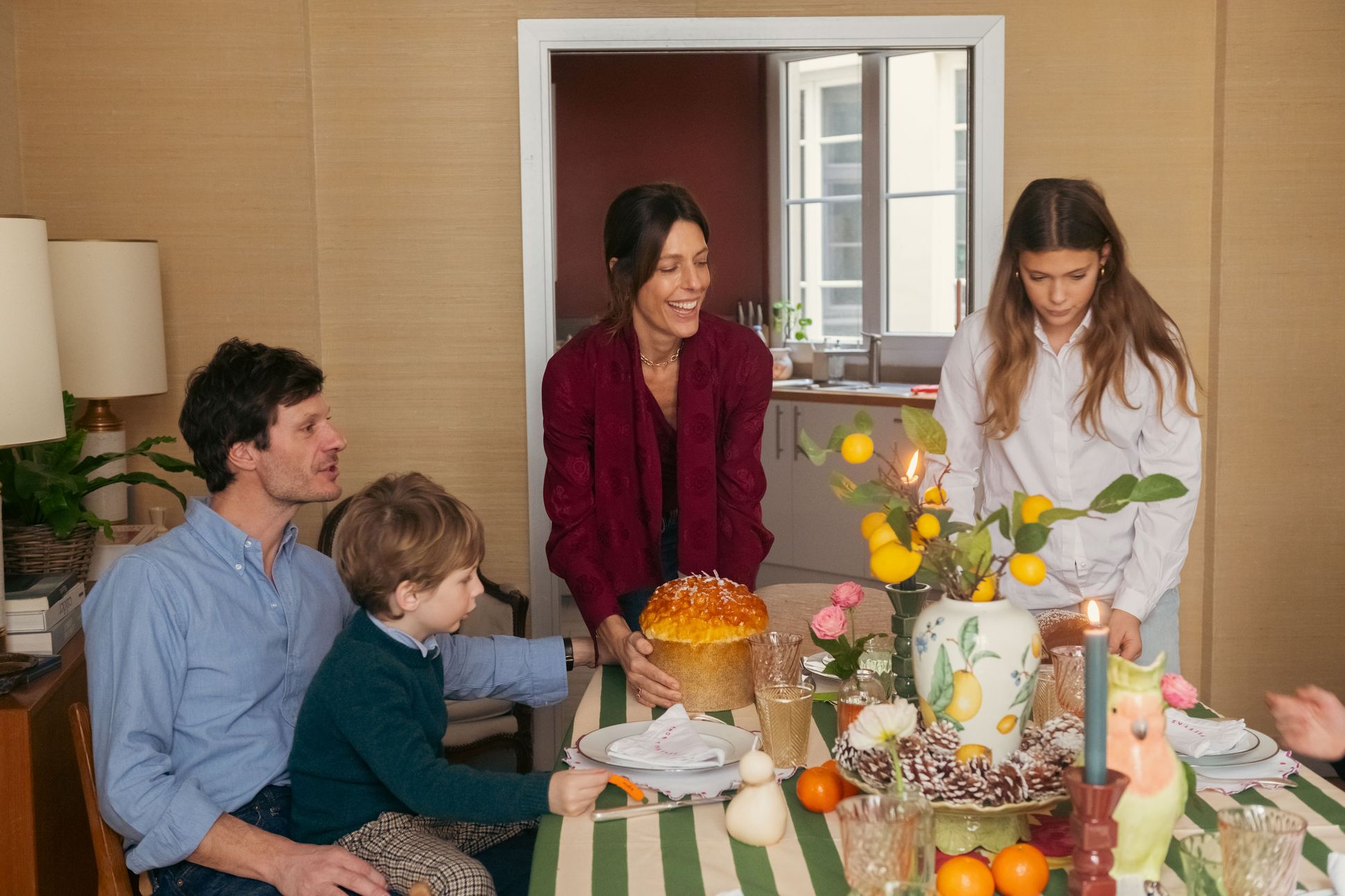 Noël parisien en famille, chez Audrey Poux