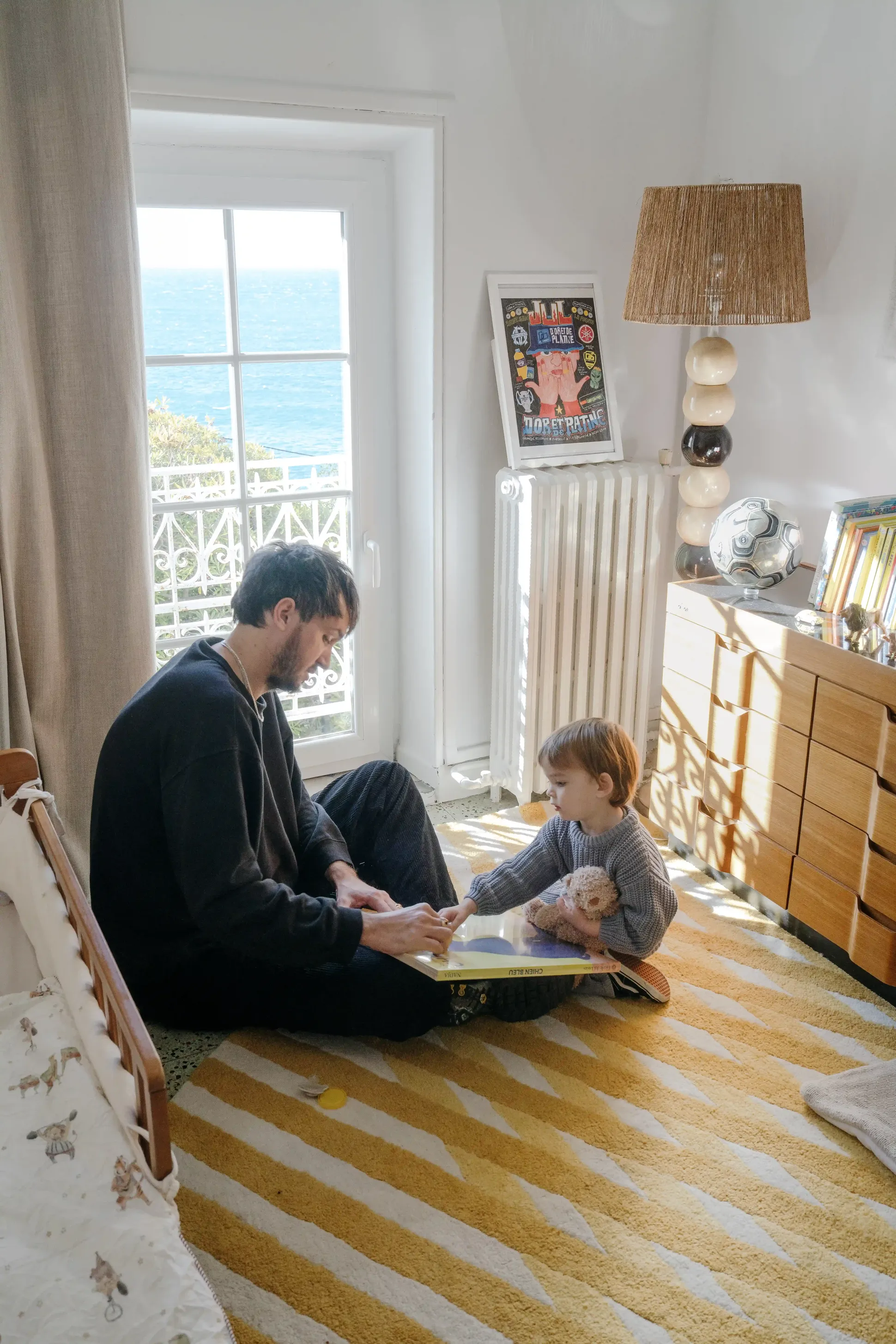 À Marseille, chez Ananda Danielfy et Matthieu Dru; maison avec vue