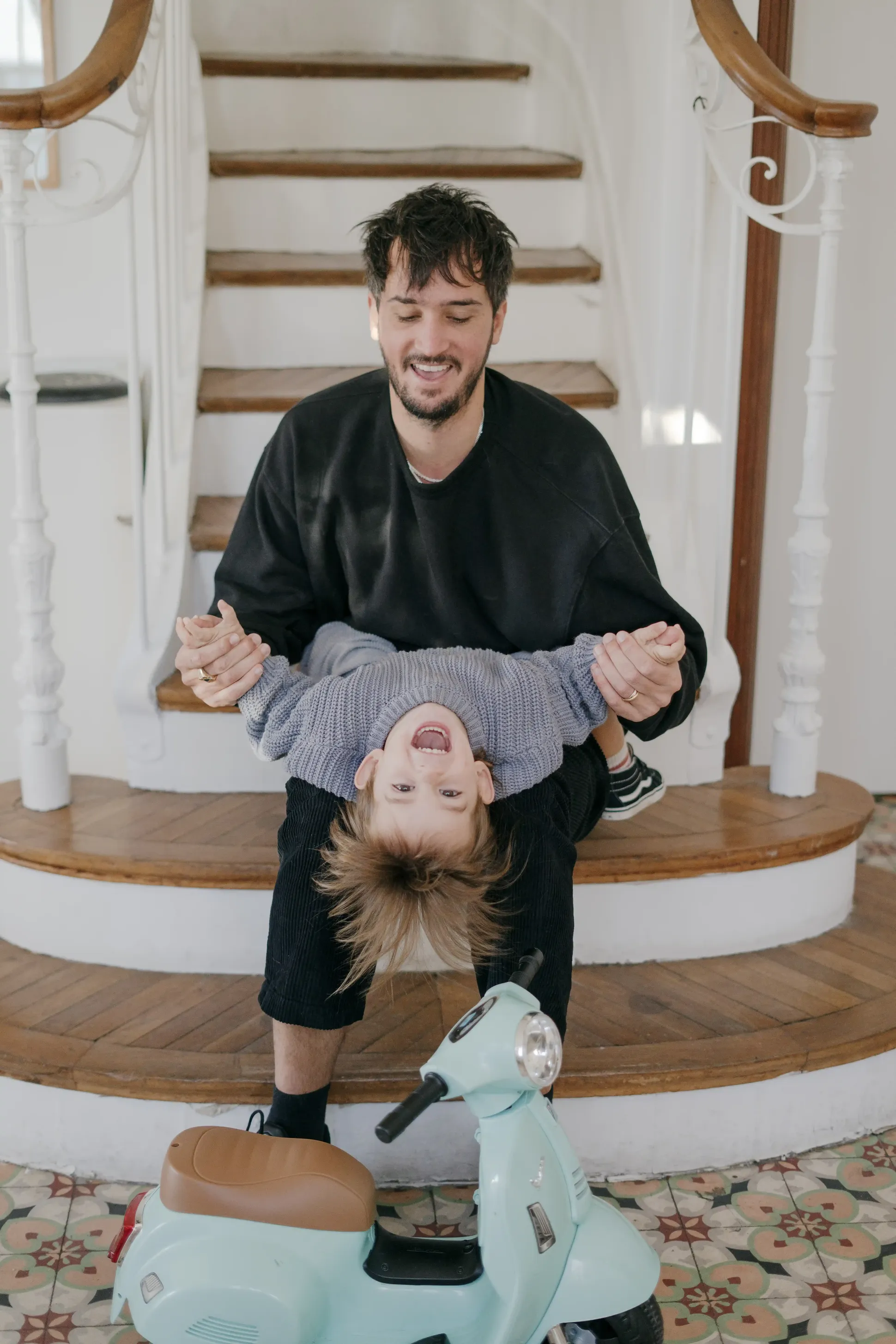 À Marseille, chez Ananda Danielfy et Matthieu Dru; maison avec vue