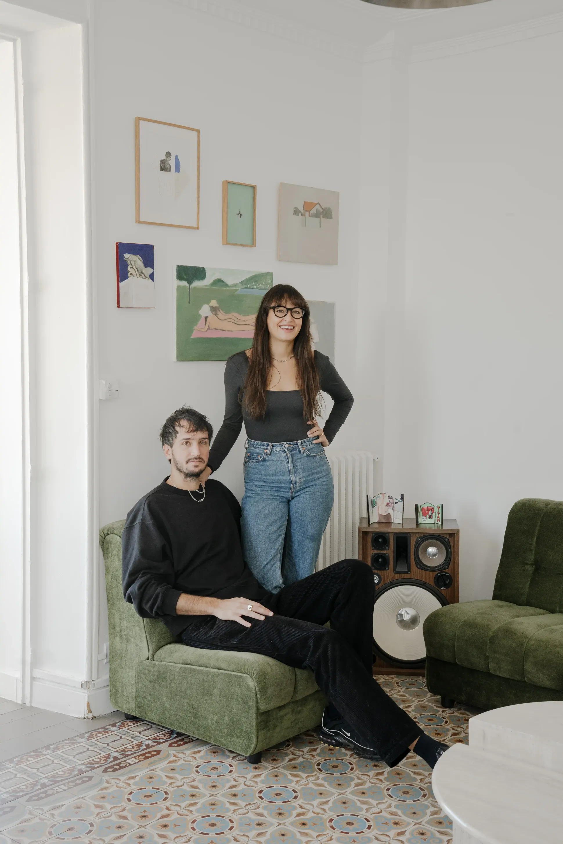 À Marseille, chez Ananda Danielfy et Matthieu Dru; maison avec vue