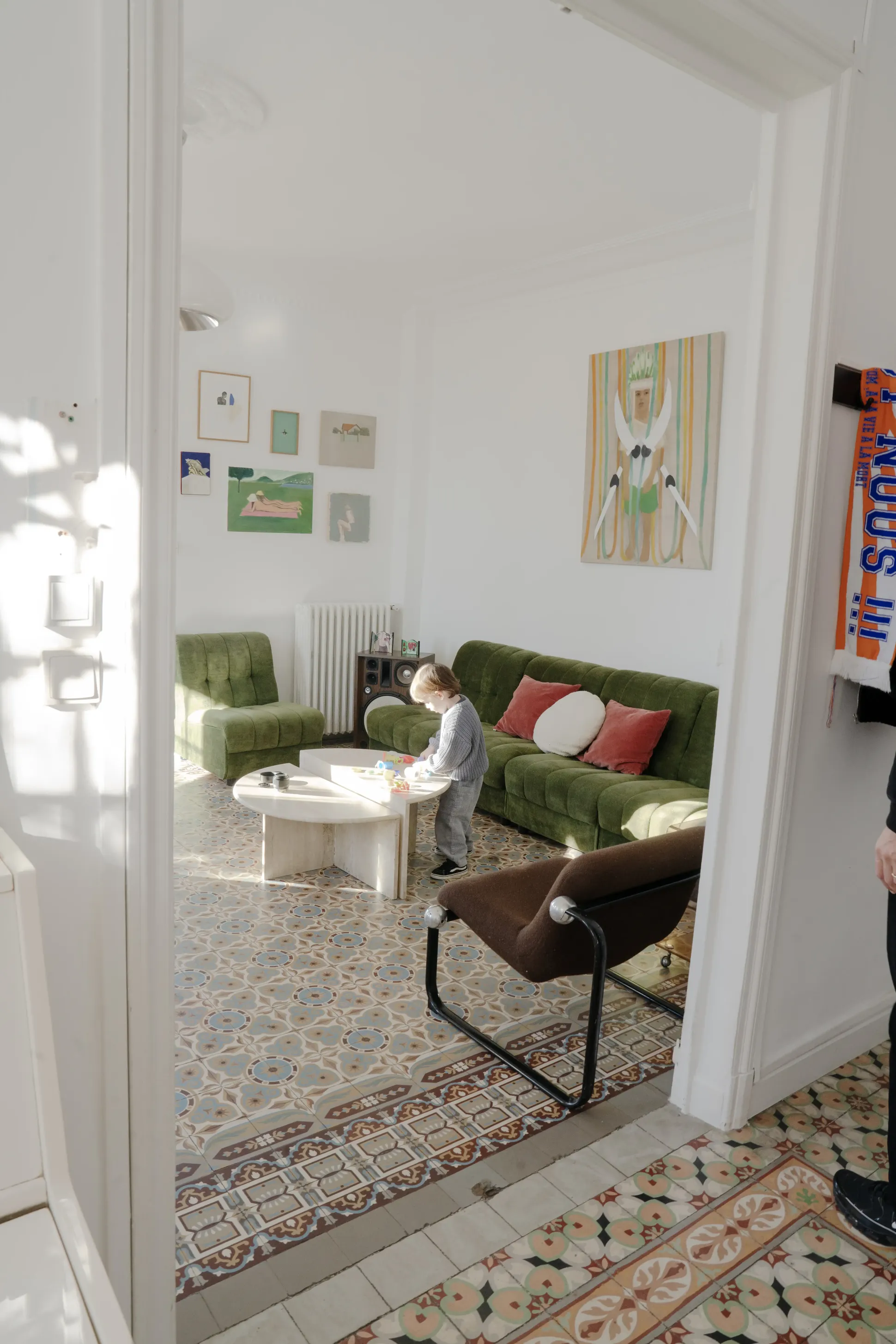 À Marseille, chez Ananda Danielfy et Matthieu Dru; maison avec vue