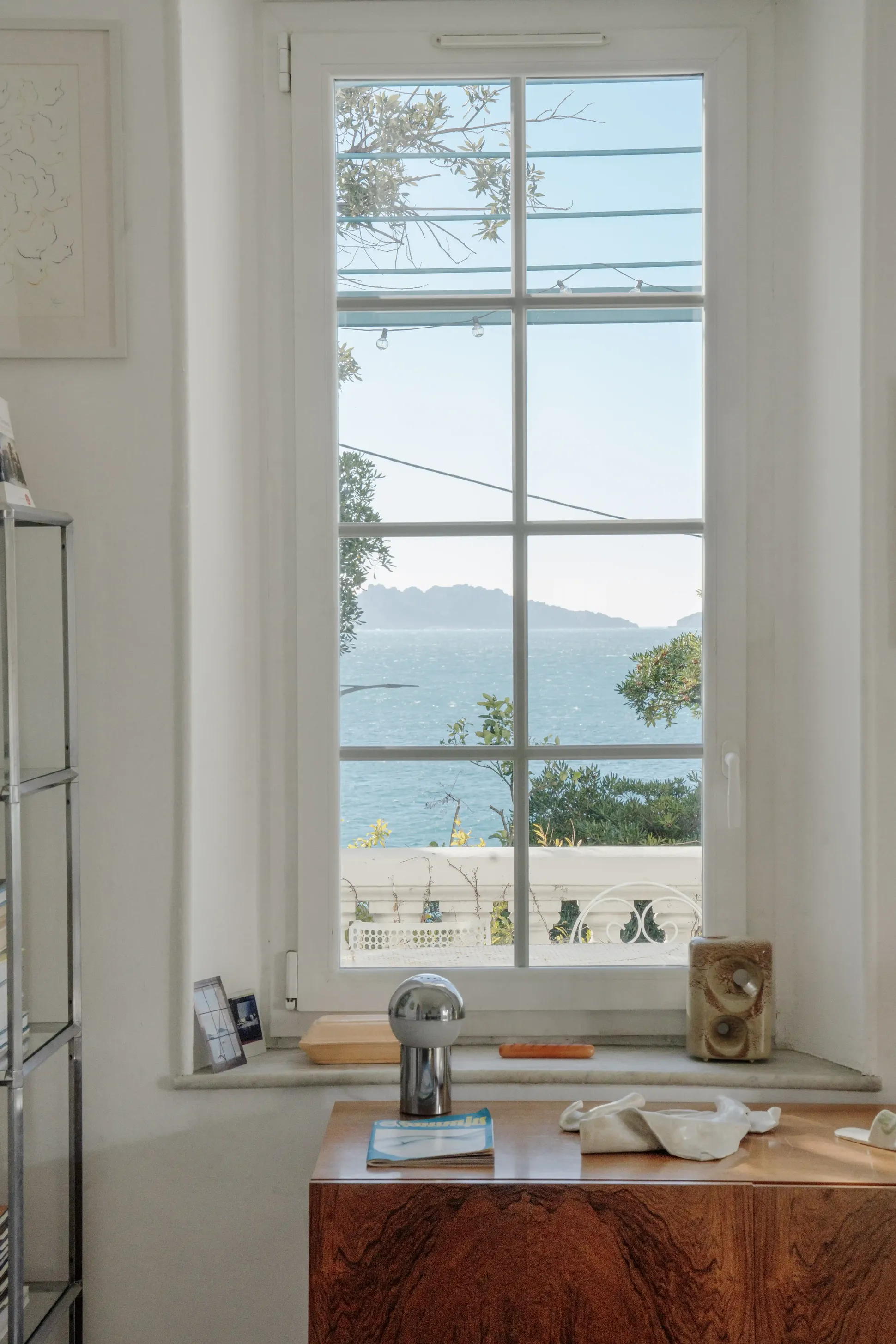 À Marseille, chez Ananda Danielfy et Matthieu Dru; maison avec vue