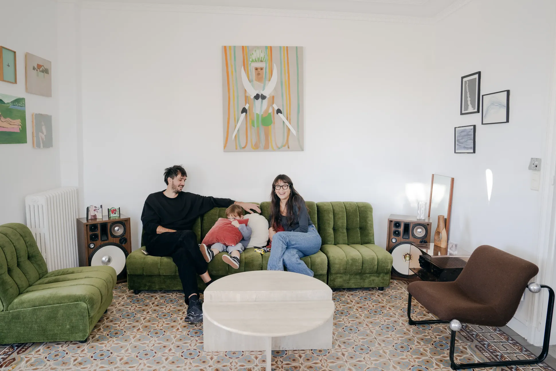 À Marseille, chez Ananda Danielfy et Matthieu Dru, maison avec vue