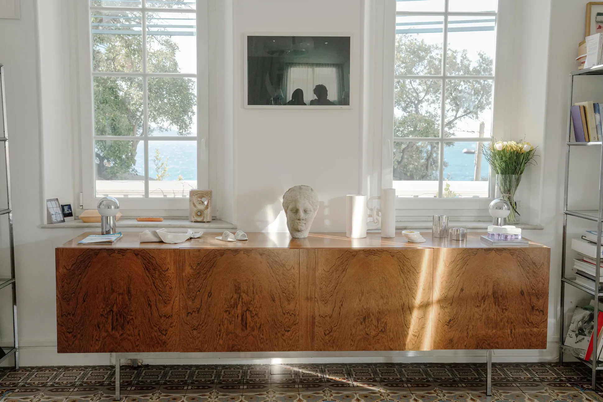 À Marseille, chez Ananda Danielfy et Matthieu Dru; maison avec vue