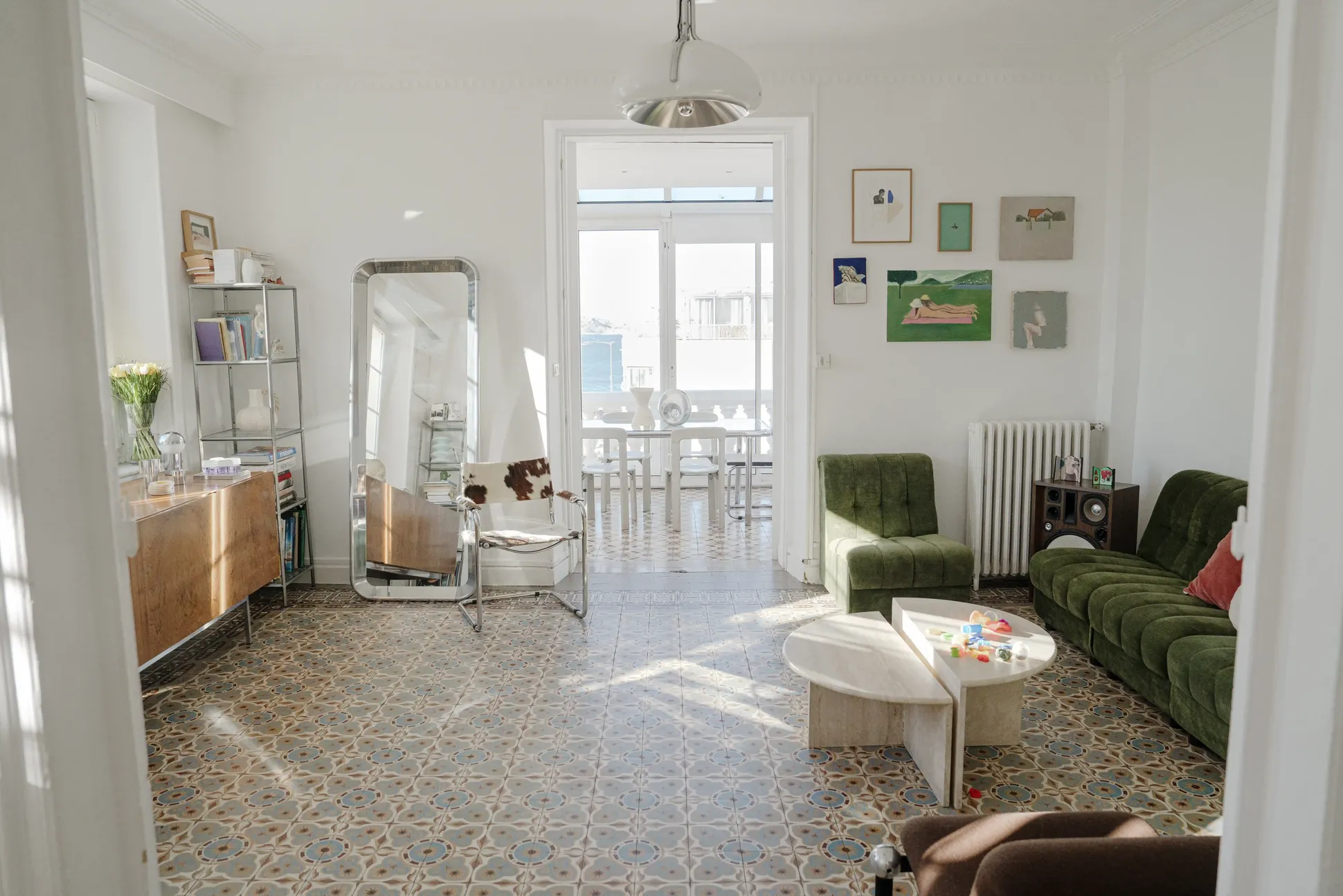 À Marseille, chez Ananda Danielfy et Matthieu Dru; maison avec vue