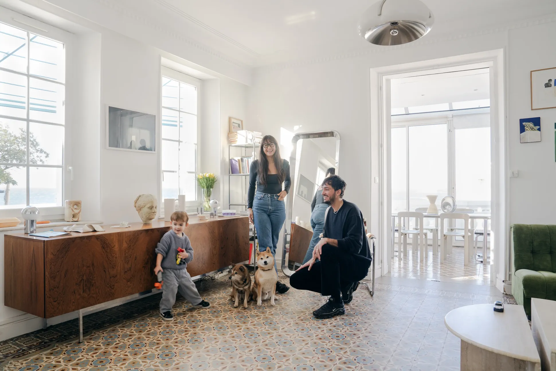 À Marseille, chez Ananda Danielfy et Matthieu Dru, maison avec vue