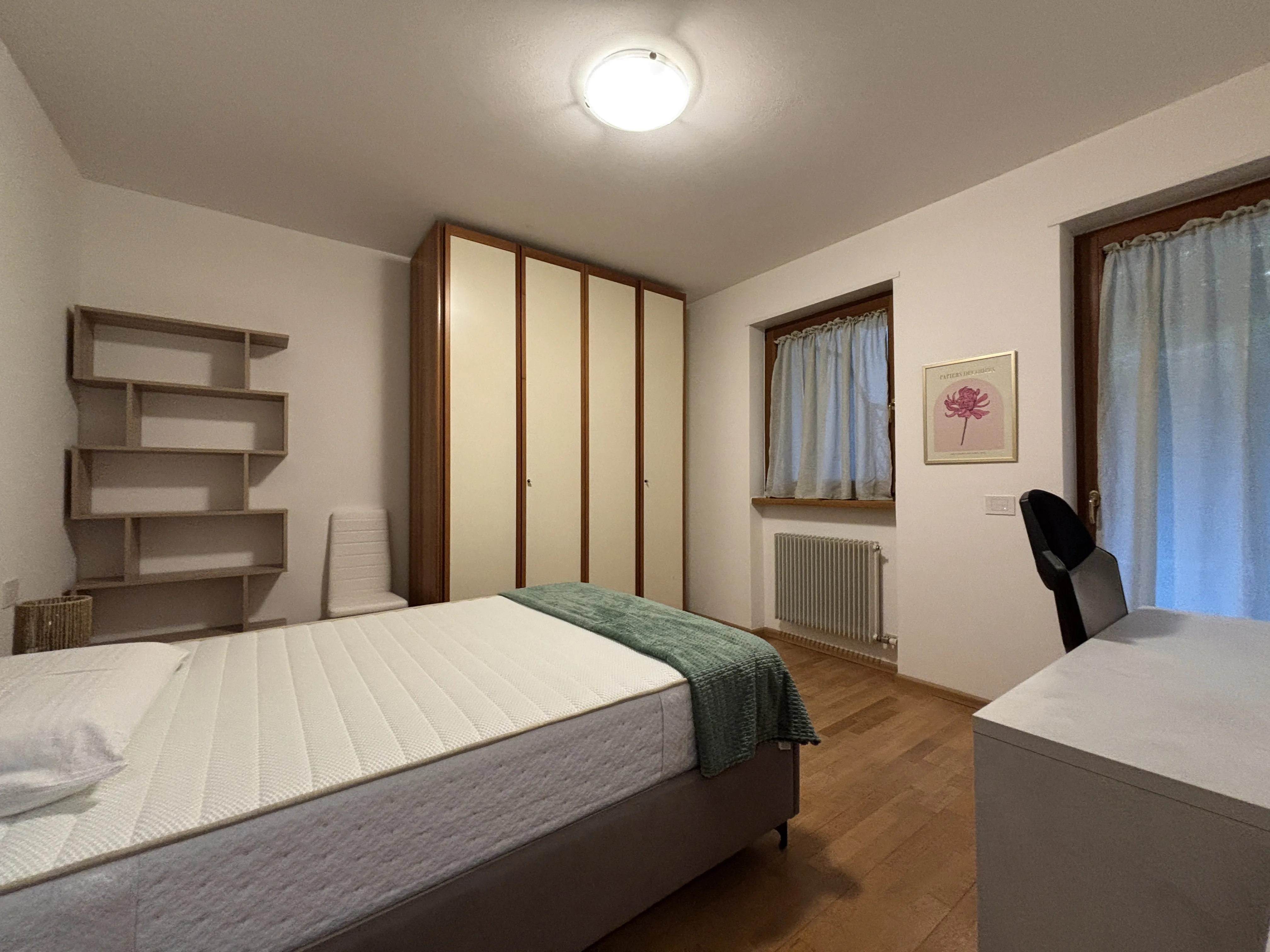 Appartamento arredato con due camere e doppio giardino privato in affitto a Povo - immagine 6
