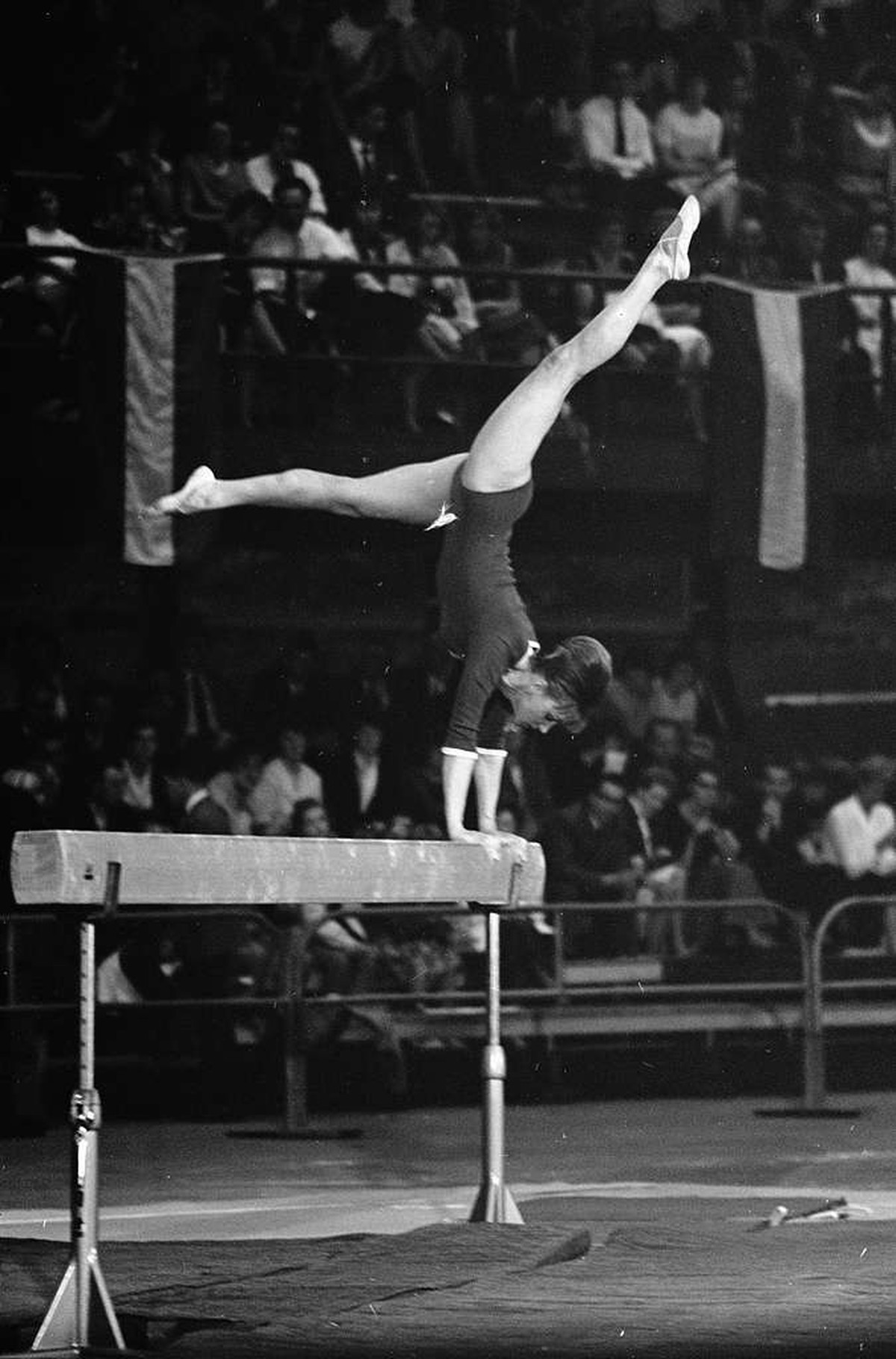 A dutch woman competing in Poland