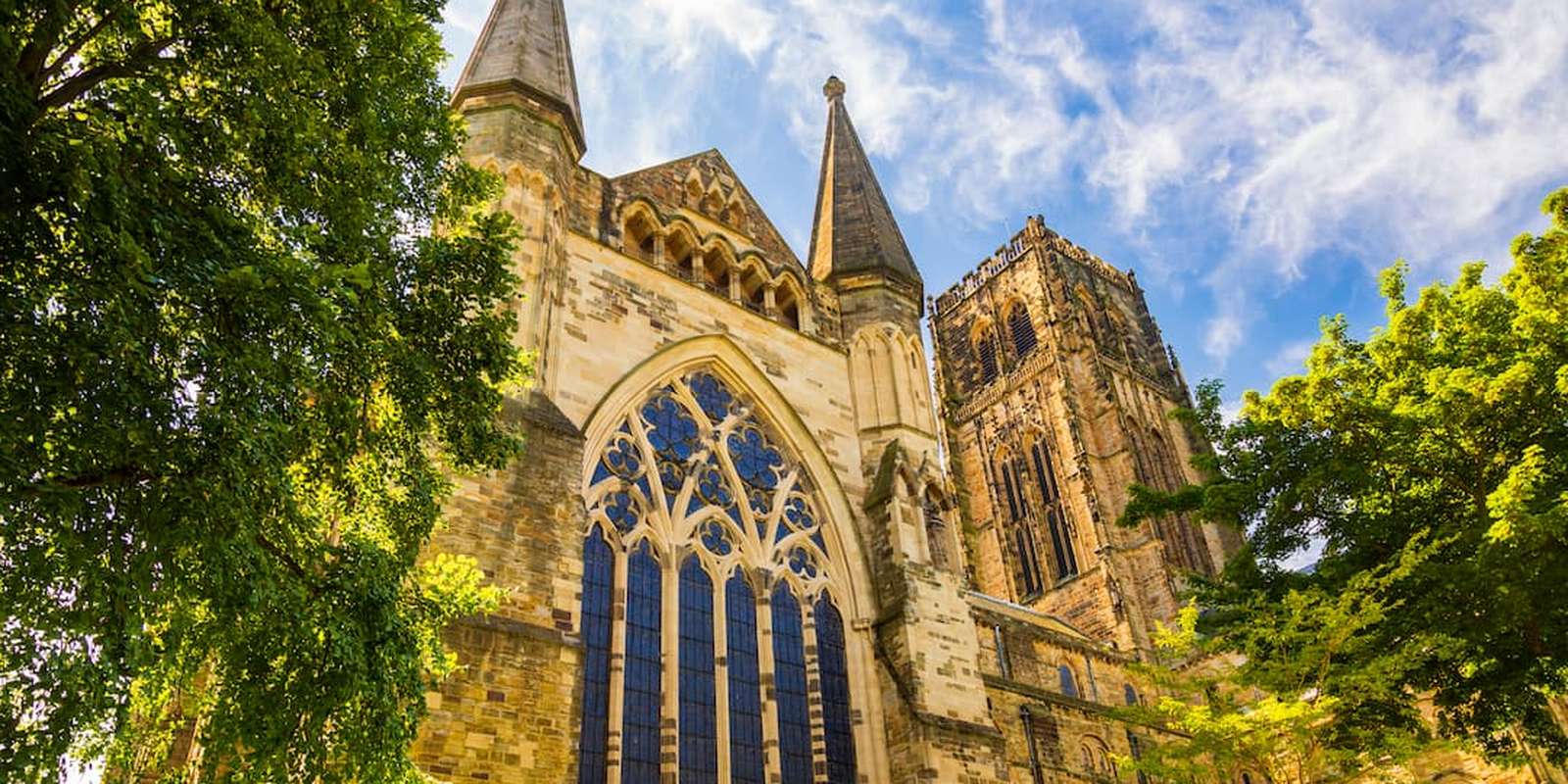 External view of durham cathedral