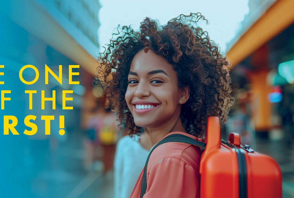 Be one of the first banner