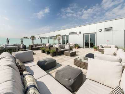 Student Accommodation outside terrace