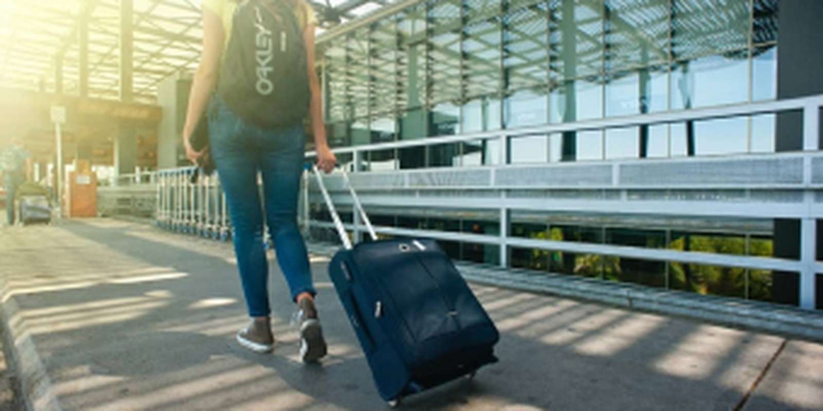 Student on the way to their accommodation