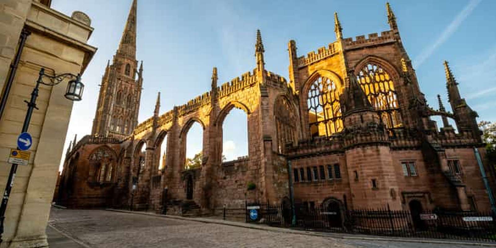 Cathedral ruin in coventry