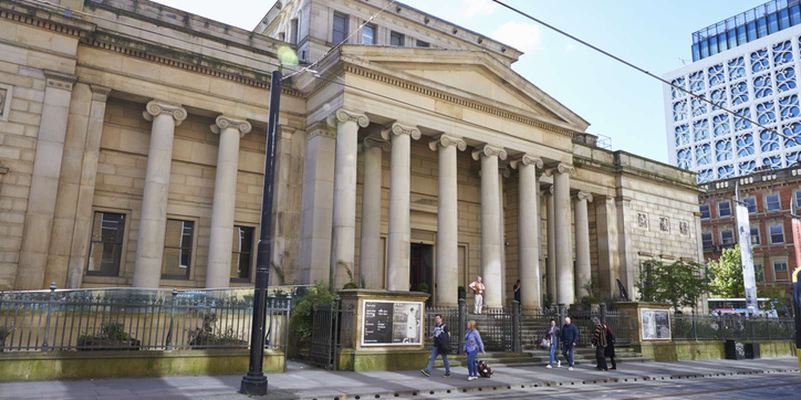 Exterior Of The Manchester Art Gallery