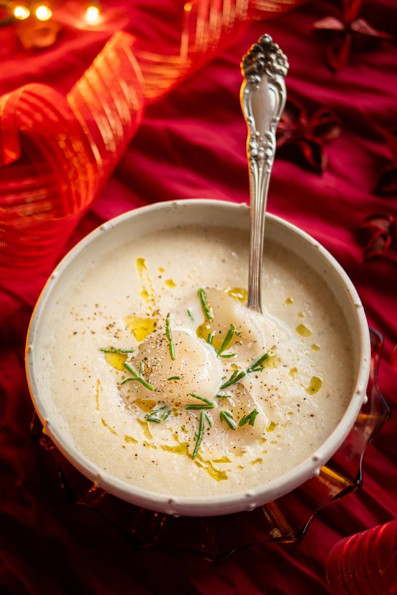 Knolselderijsoep (receptontwikkeling en food fotografie voor Culy)