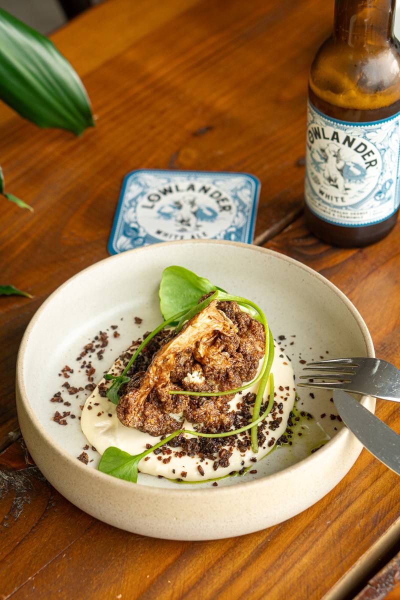 Eten bij Lowlander Botanical Bar (food- en restaurantfotografie)