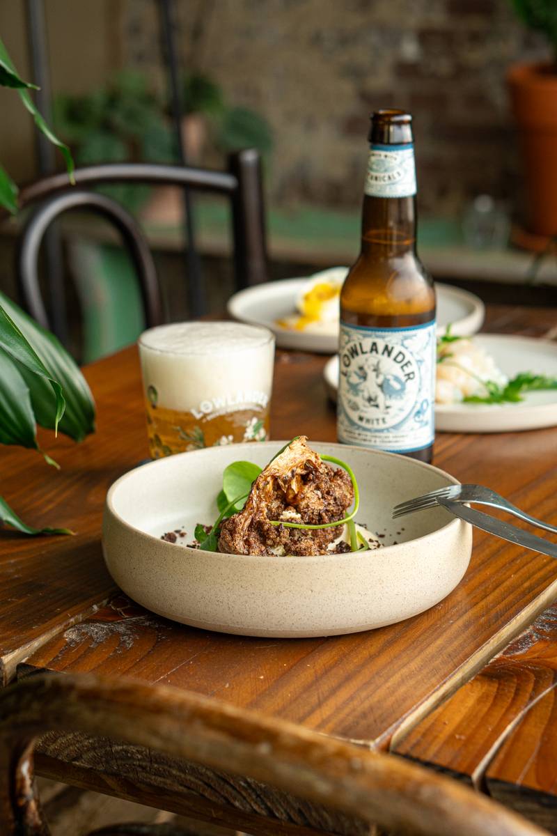 Eten bij Lowlander Botanical Bar (food- en restaurantfotografie)