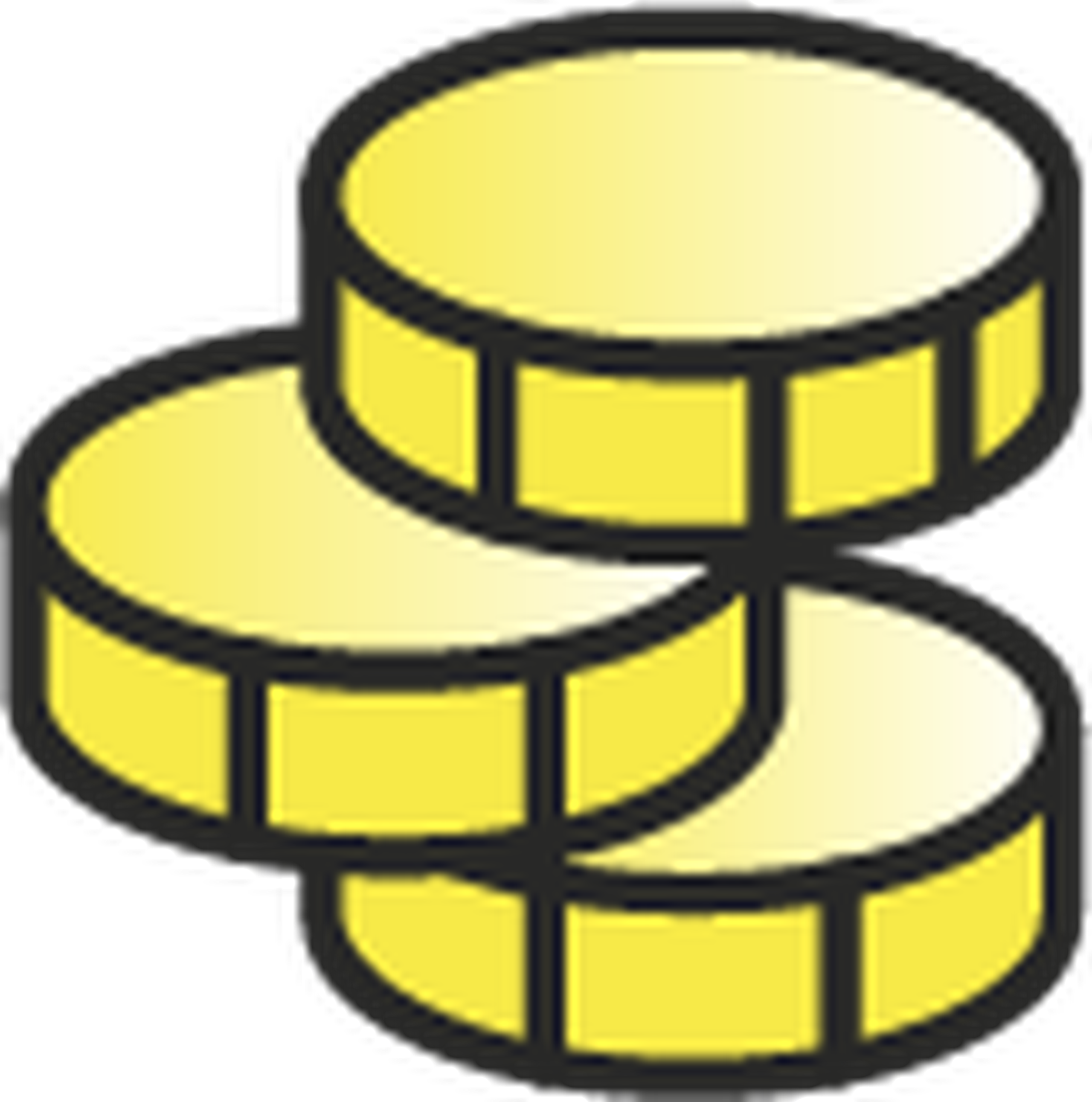 three coins icon
