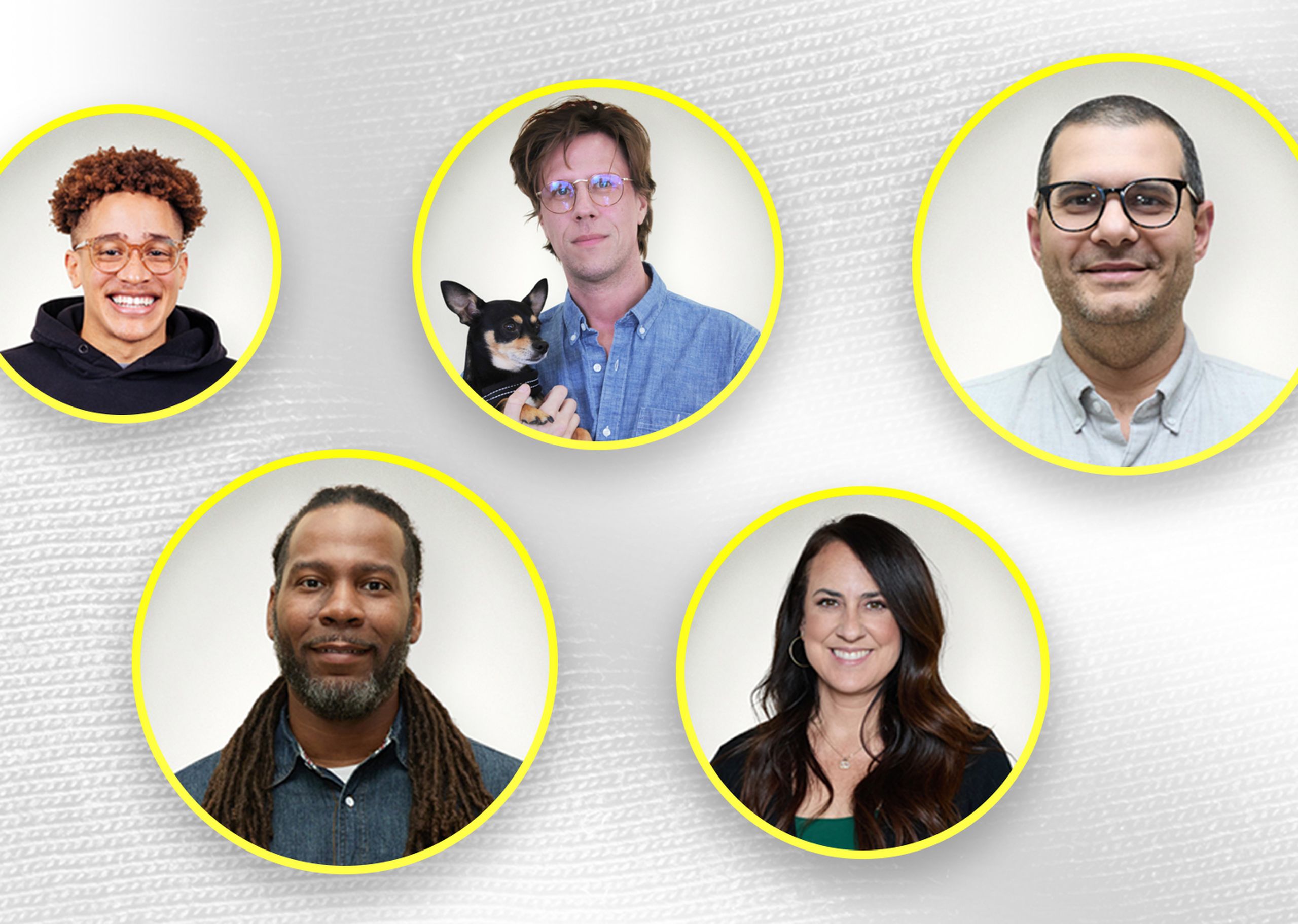 photos in circles of the some of our account managers