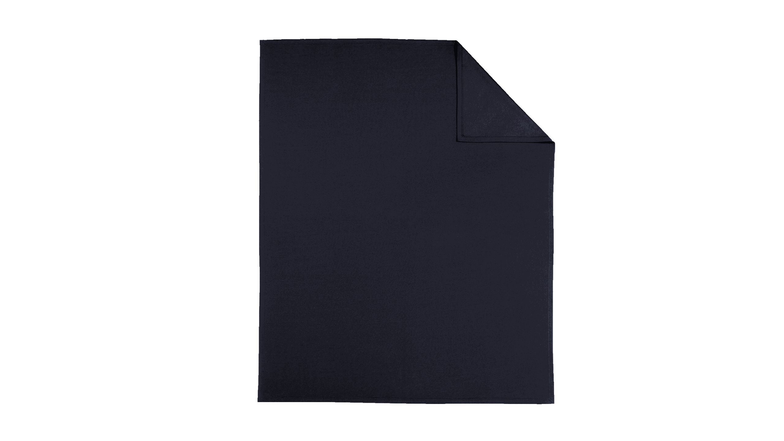 flat navy District blanket
