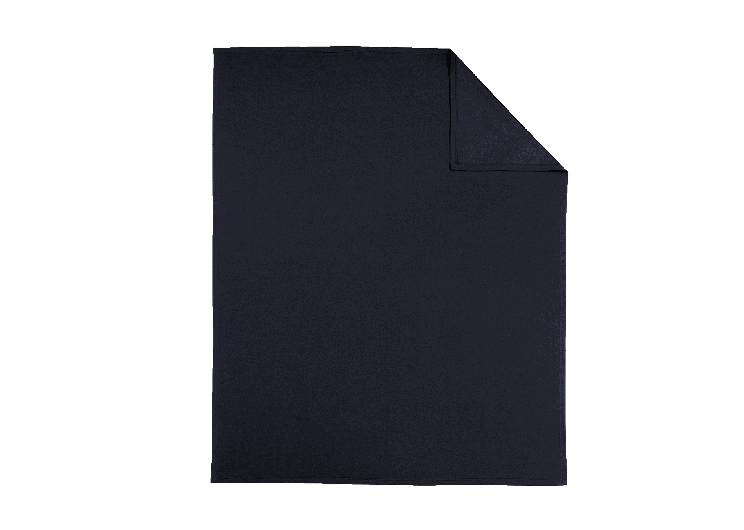 flat navy District blanket